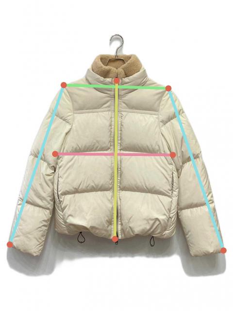 中古・古着通販】COACH (コーチ) ダウンジャケット アイボリー サイズ
