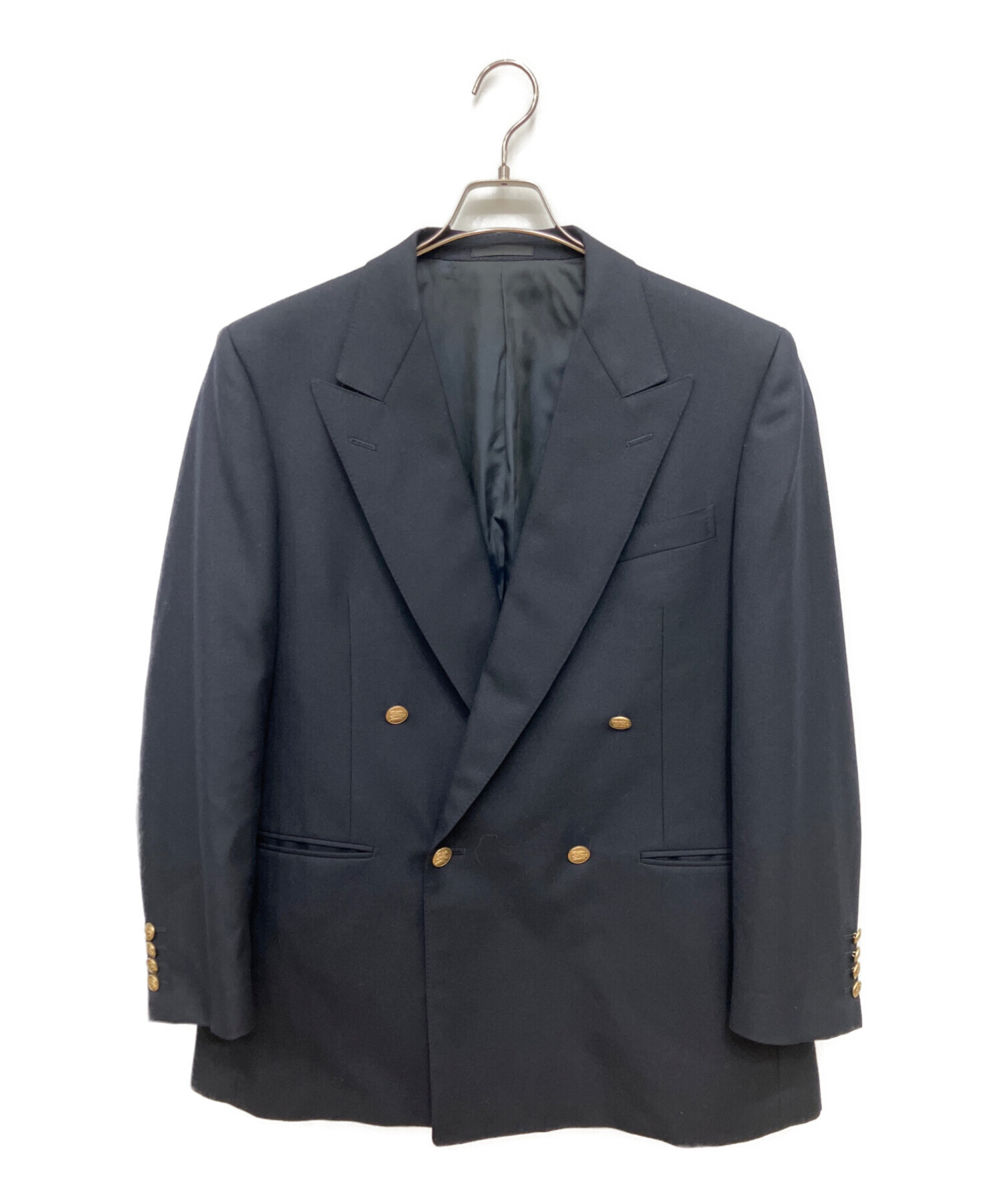 バーバリー　ダブルスーツ　ネイビー 中古・古着通販】Burberry's (バーバリーズ) ダブルジャケット