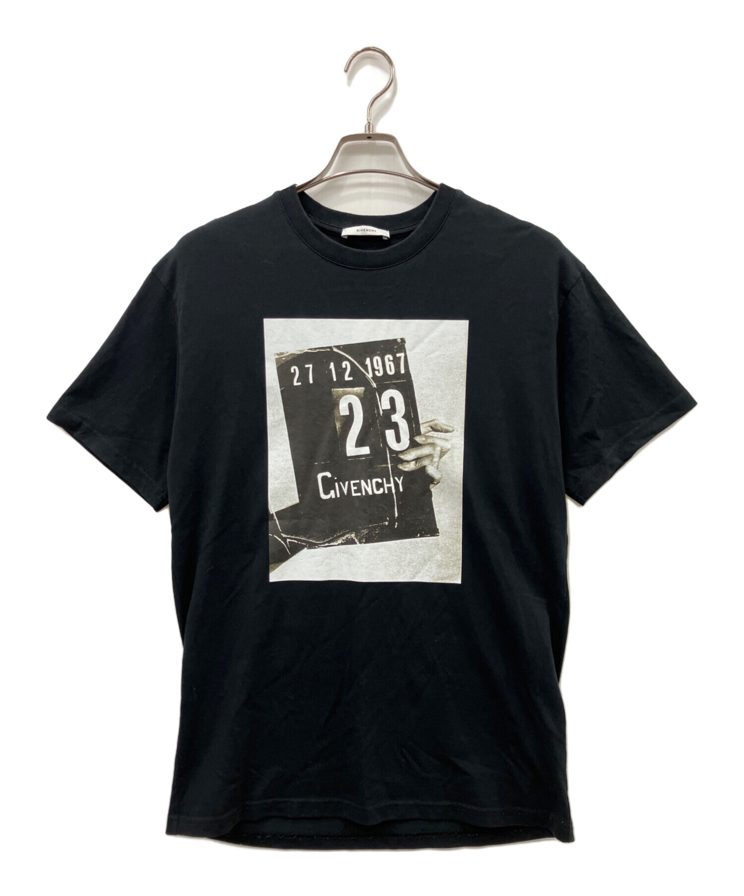 ⭐︎5分限定値下　GIVENCHY ジバンシィ ブラックニット XSサイズ 中古・古着通販】GIVENCHY (ジバンシィ) 半袖カットソー ブラック