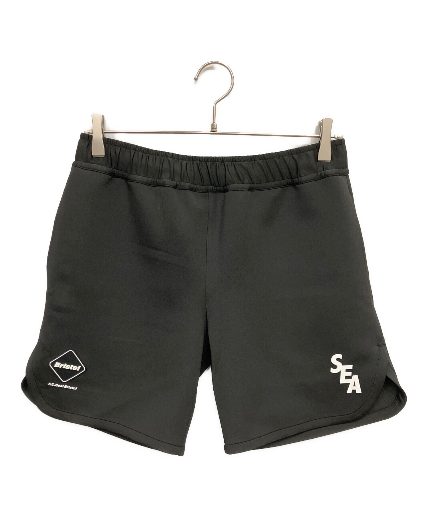 【新品同様】FCRB×ウィンダンシー黒ショートパンツ SEA ハーフパンツ 中古・古着通販】F.C.R.B. (エフシーレアルブリストル) WIND AND SEA