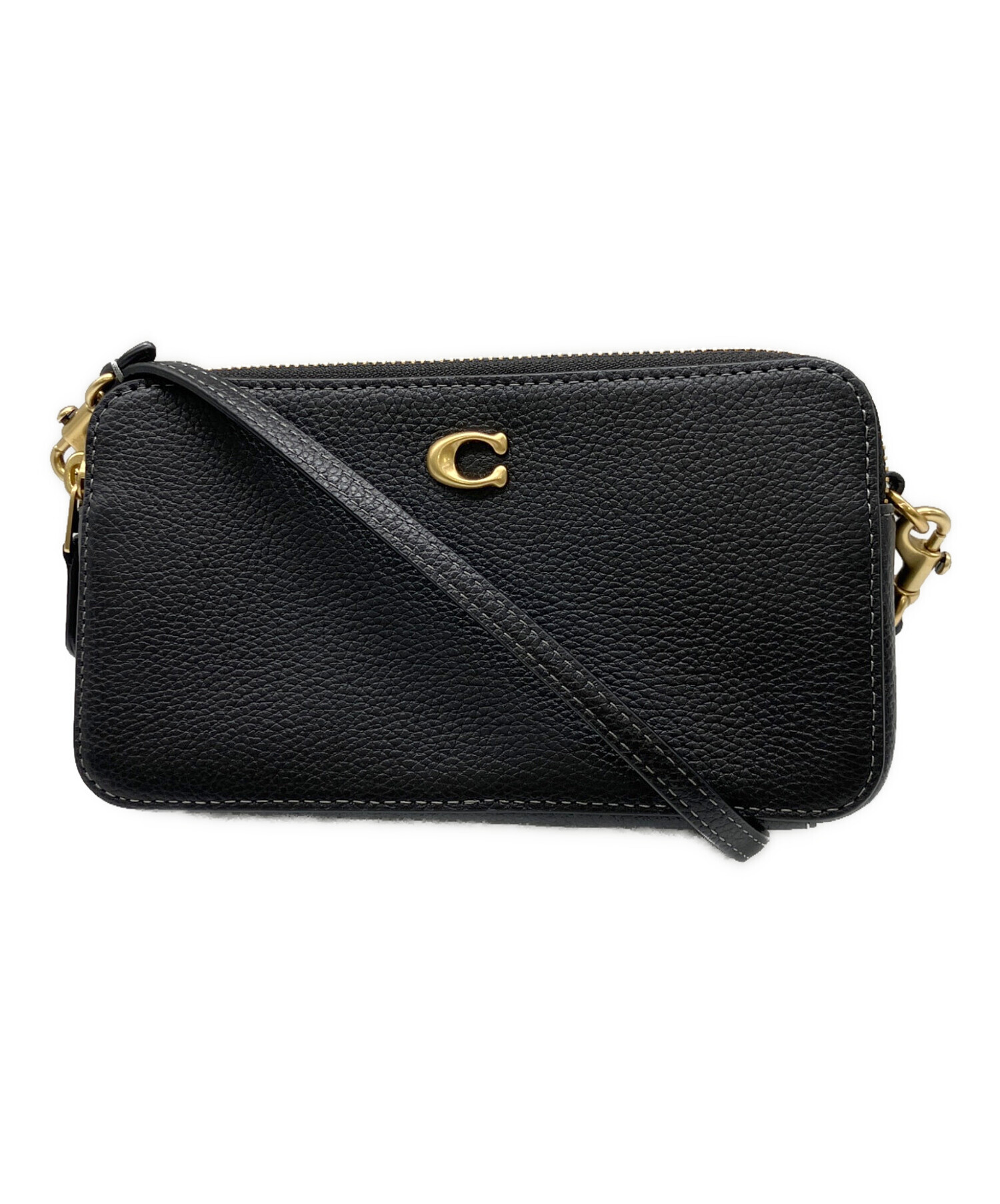 中古・古着通販】COACH (コーチ) ショルダーバッグ ブラック｜ブランド