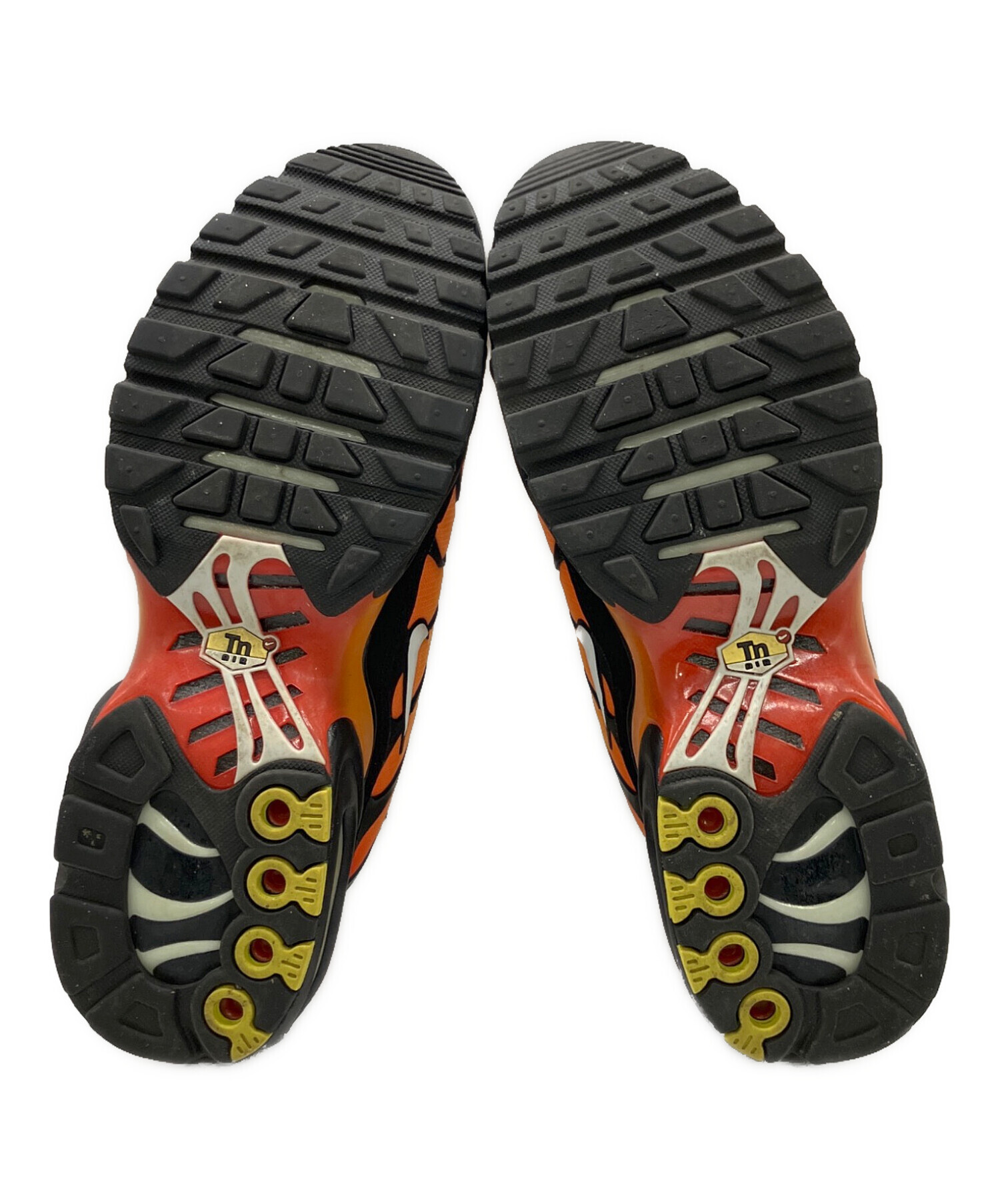NIKE ナイキ スニーカー 28cm 赤x黒x黄 【古着】【中古】 中古・古着通販】NIKE (ナイキ) ローカットスニーカー オレンジ