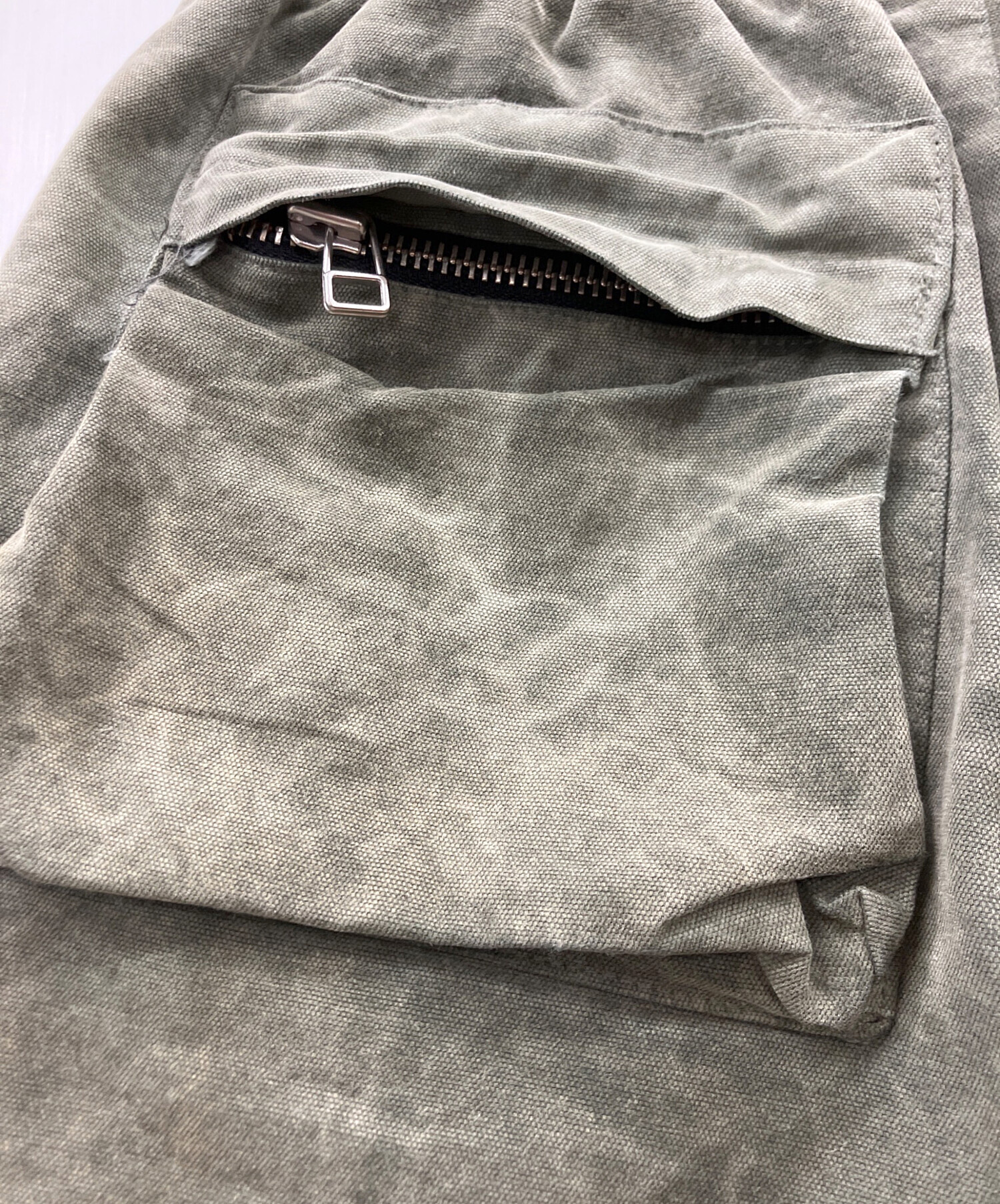 中古・古着通販】askyurself (アスクユアセルフ) ハーフカーゴパンツ