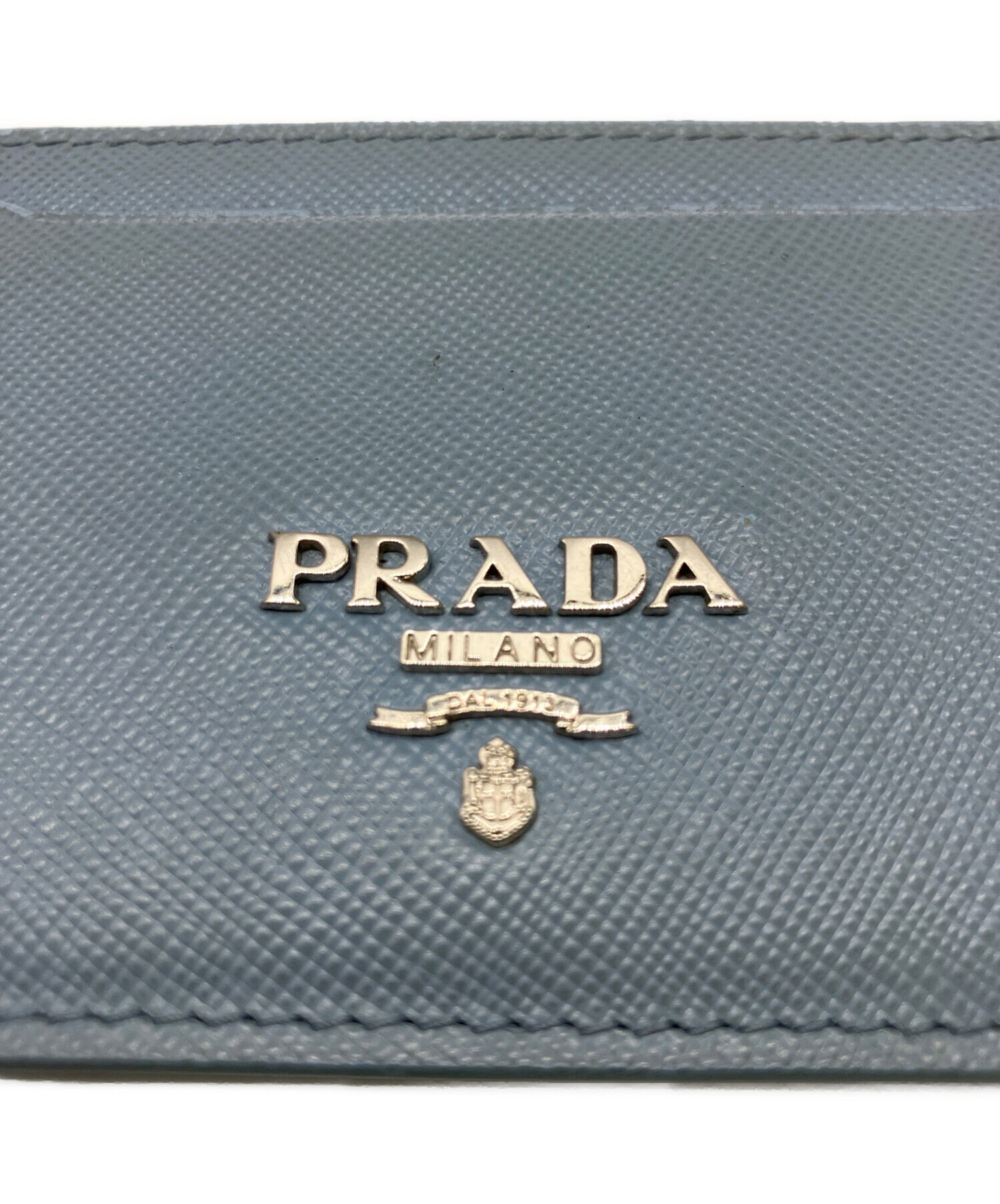 中古・古着通販】PRADA (プラダ) カードケース スカイブルー｜ブランド
