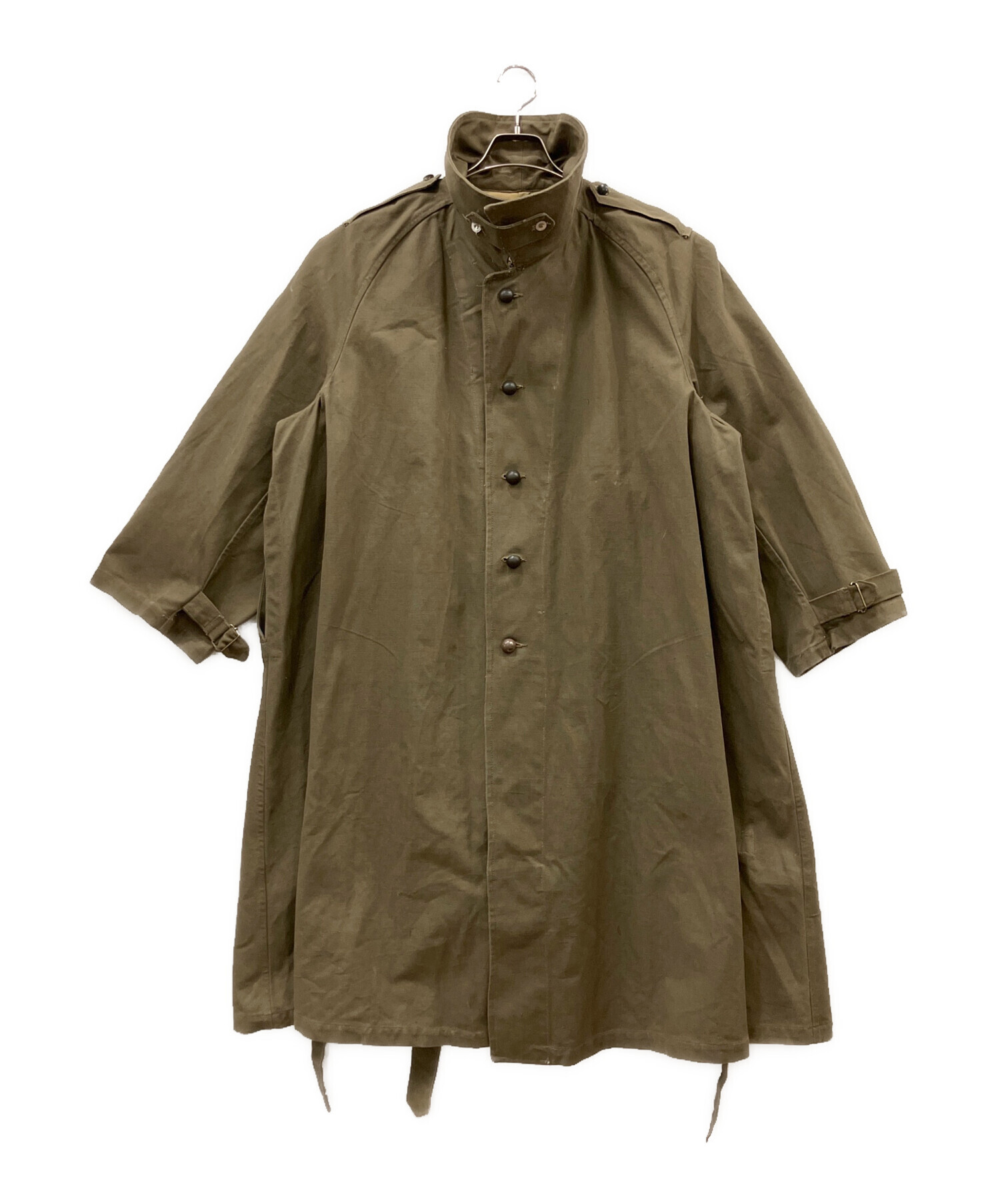 中古・古着通販】French Army (フランス軍) ロングコート オリーブ