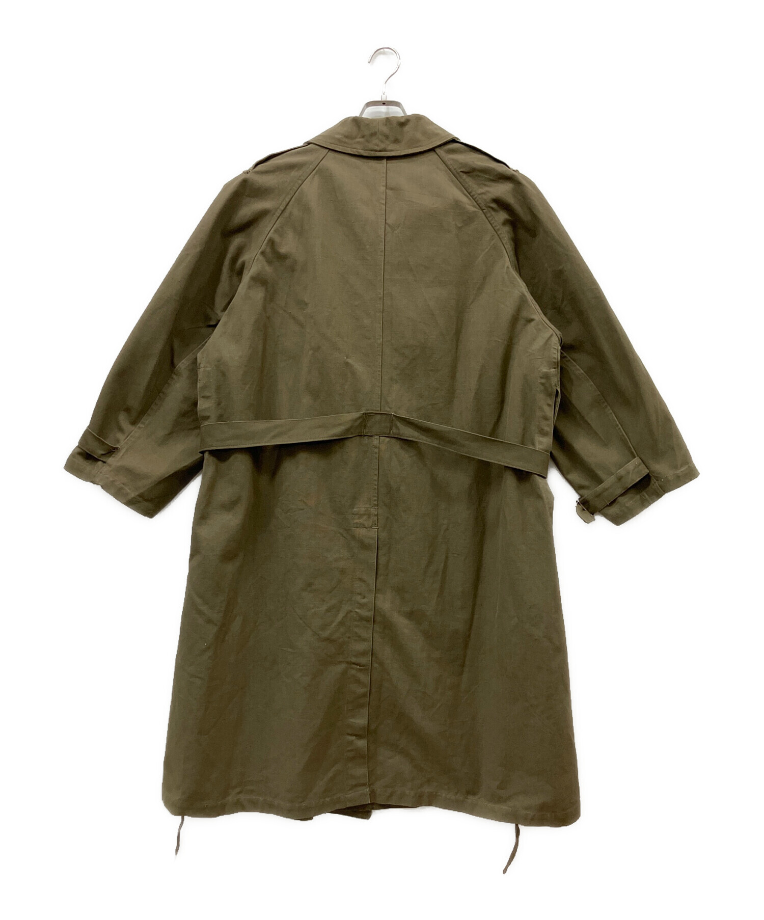 中古・古着通販】French Army (フランス軍) ロングコート オリーブ