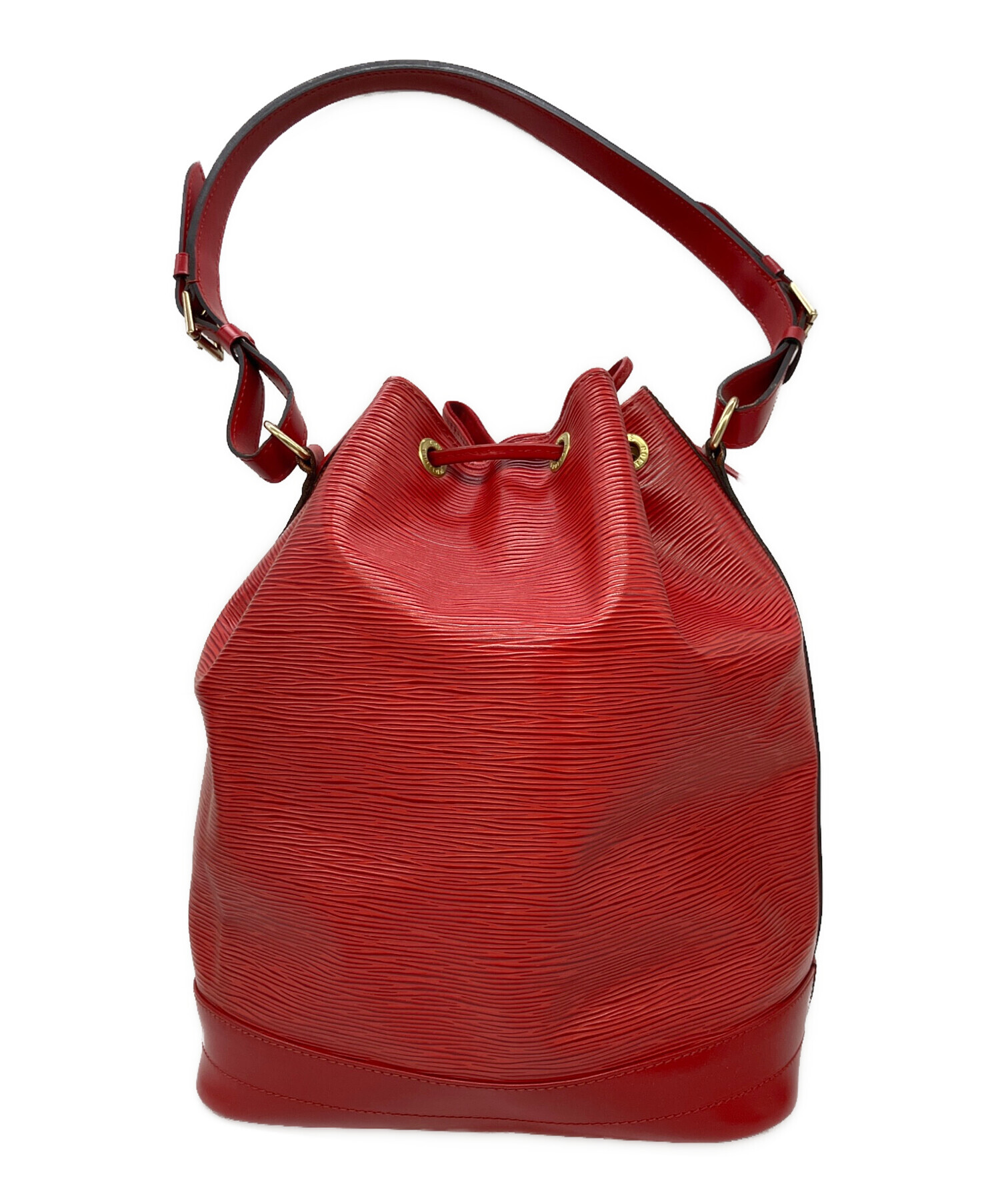 ルイヴィトン 巾着 ショルダーバッグ 難あり リメイクなどに 中古・古着通販】LOUIS VUITTON (ルイ ヴィトン) 巾着ショルダーバッグ
