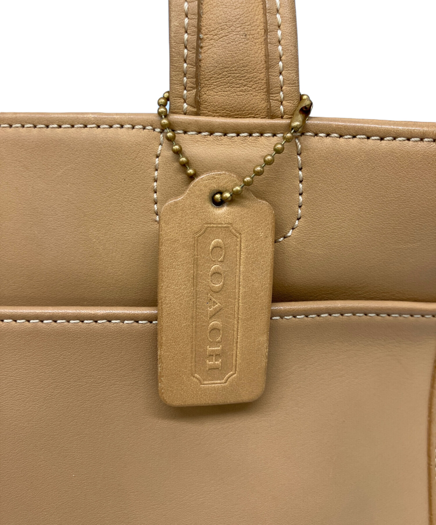 中古・古着通販】COACH (コーチ) ハンドバッグ ブラウン｜ブランド
