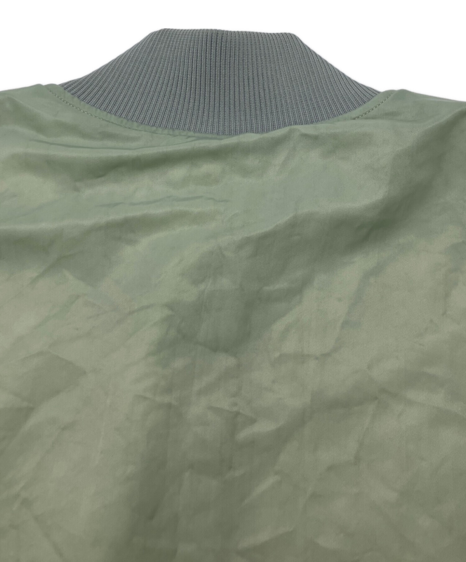 【Lサイズ】【ステューシー】【MA-1】【グリーン】【STUSSY】緑 中古・古着通販】stussy (ステューシー) MA-1ジャケット グリーン