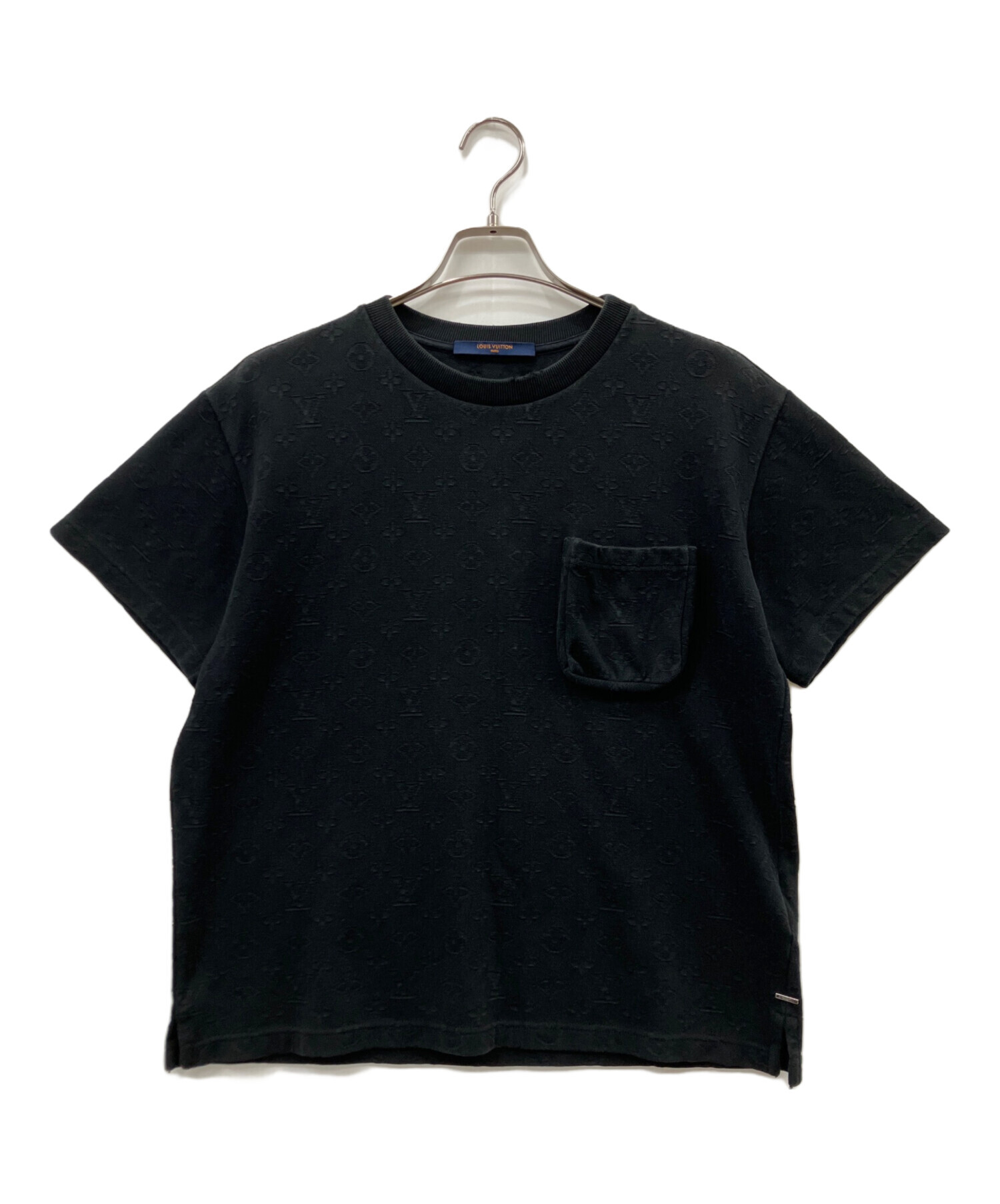 【新品箱付き】ルイヴィトン　tシャツ 全面モノグラム　3Dポケット　黒　L 中古・古着通販】LOUIS VUITTON (ルイ ヴィトン) モノグラム3Dポケット