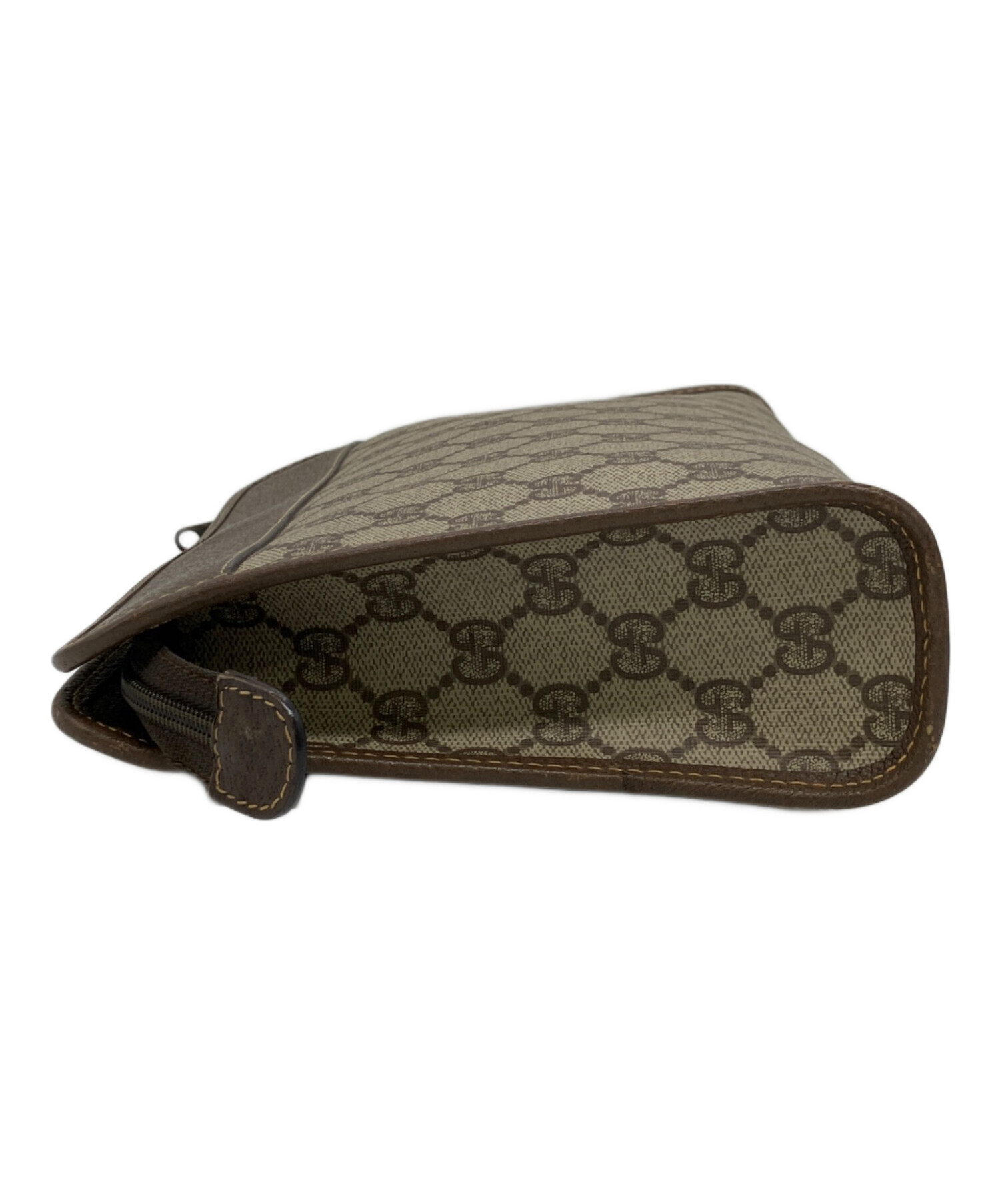 中古・古着通販】GUCCI (グッチ) クラッチバッグ ベージュ｜ブランド