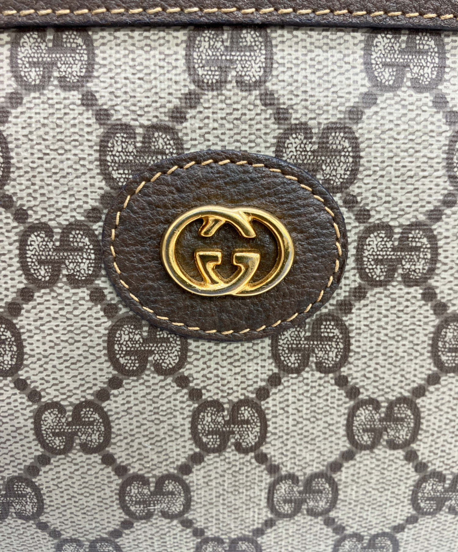 中古・古着通販】GUCCI (グッチ) クラッチバッグ ベージュ｜ブランド