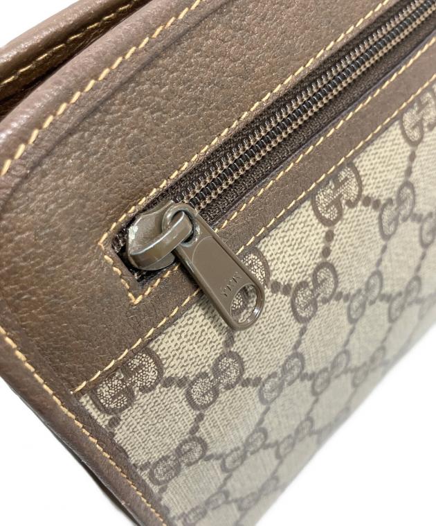 中古・古着通販】GUCCI (グッチ) クラッチバッグ ベージュ｜ブランド