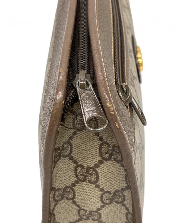 中古・古着通販】GUCCI (グッチ) クラッチバッグ ベージュ｜ブランド