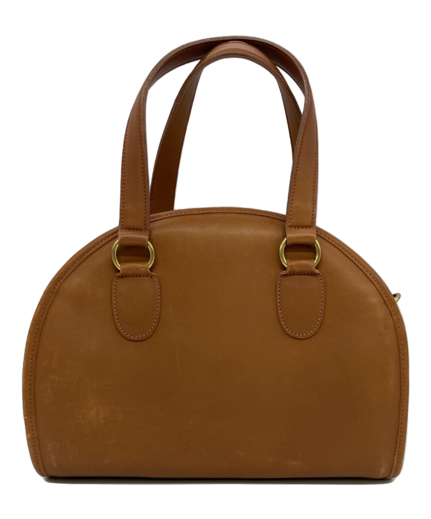 中古・古着通販】COACH (コーチ) ハンドバッグ ベージュ｜ブランド 