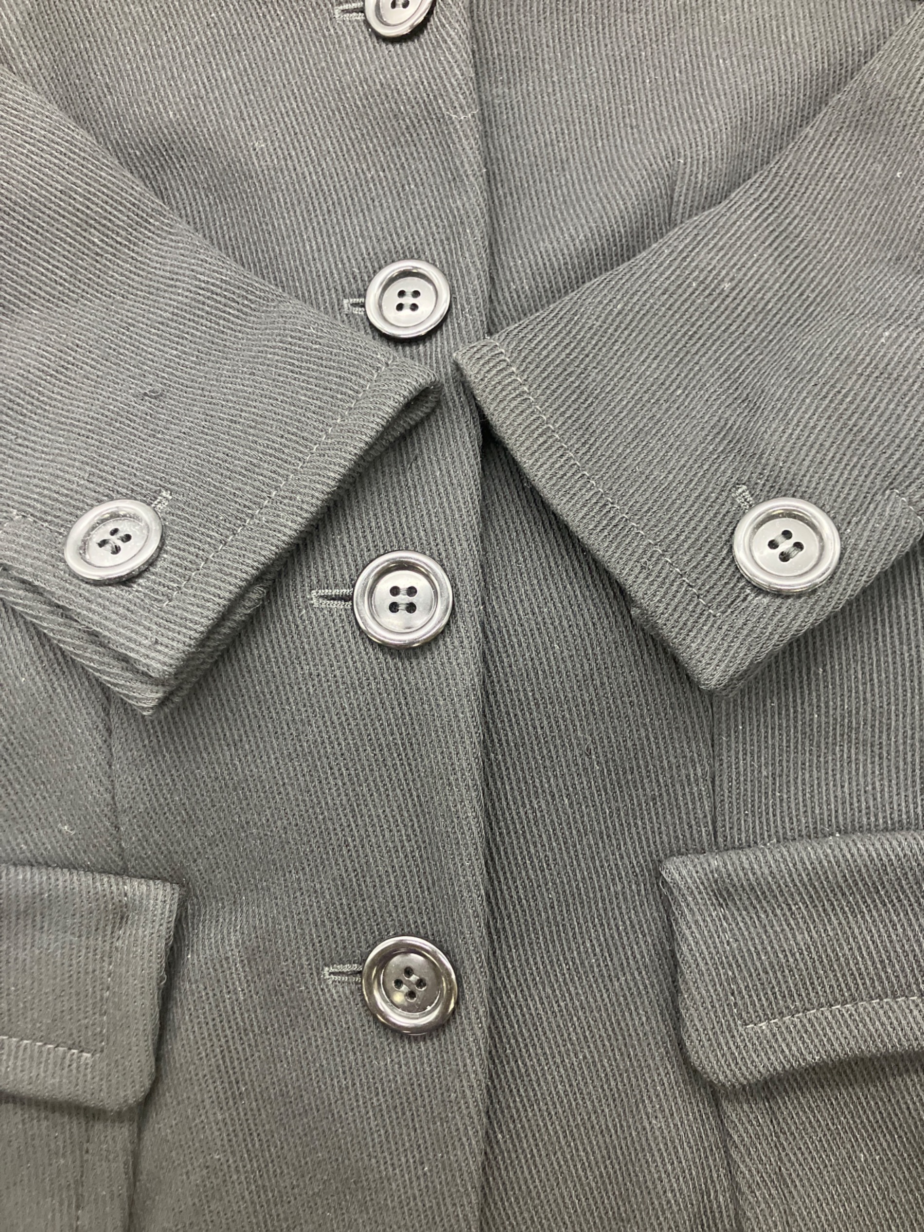 中古・古着通販】MIU MIU (ミュウミュウ) ウールコート ブラック