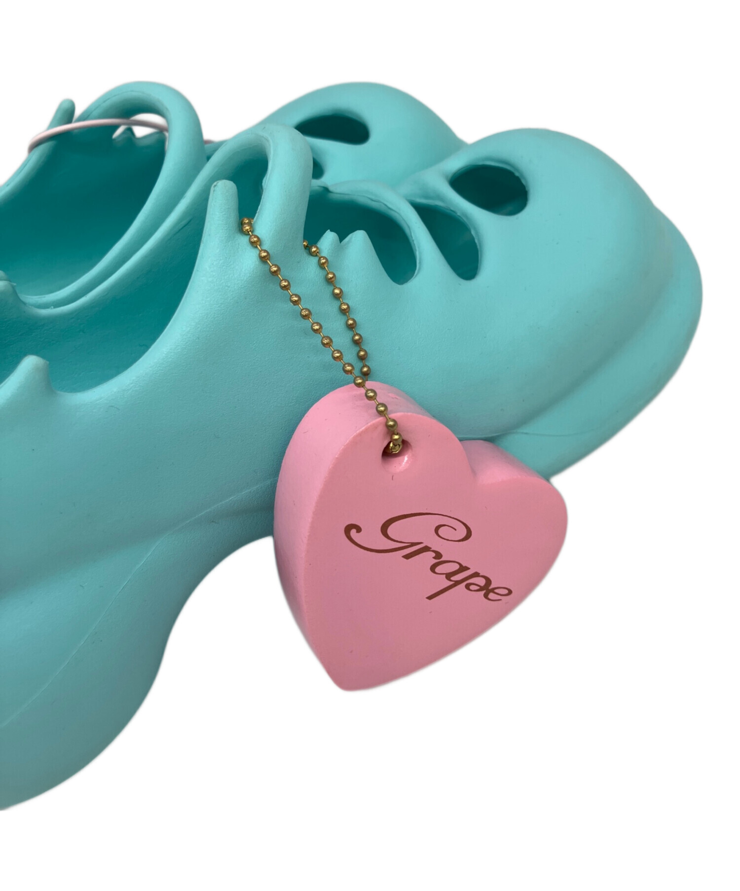 希少✨Sサイズ【grape yvmin】コラボ シューズ ミュール スリッポン 中古・古着通販】GRAPE (グレープ) YVMIN (イヴミン) サンダル スカイ