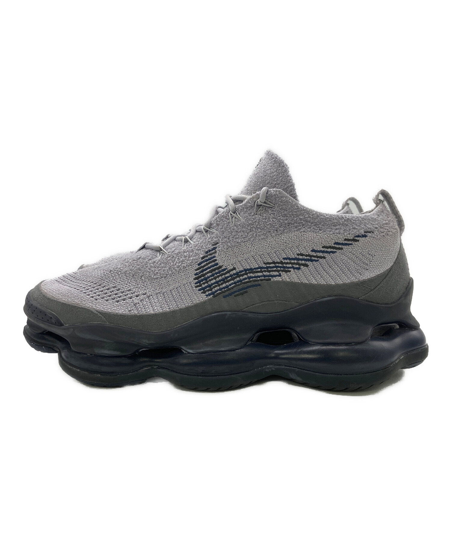 中古・古着通販】NIKE (ナイキ) ローカットスニーカー グレー×ブラック