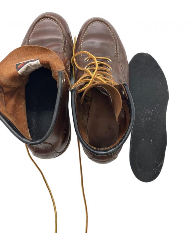 中古・古着通販】RED WING (レッドウィング) レザーブーツ ブラウン