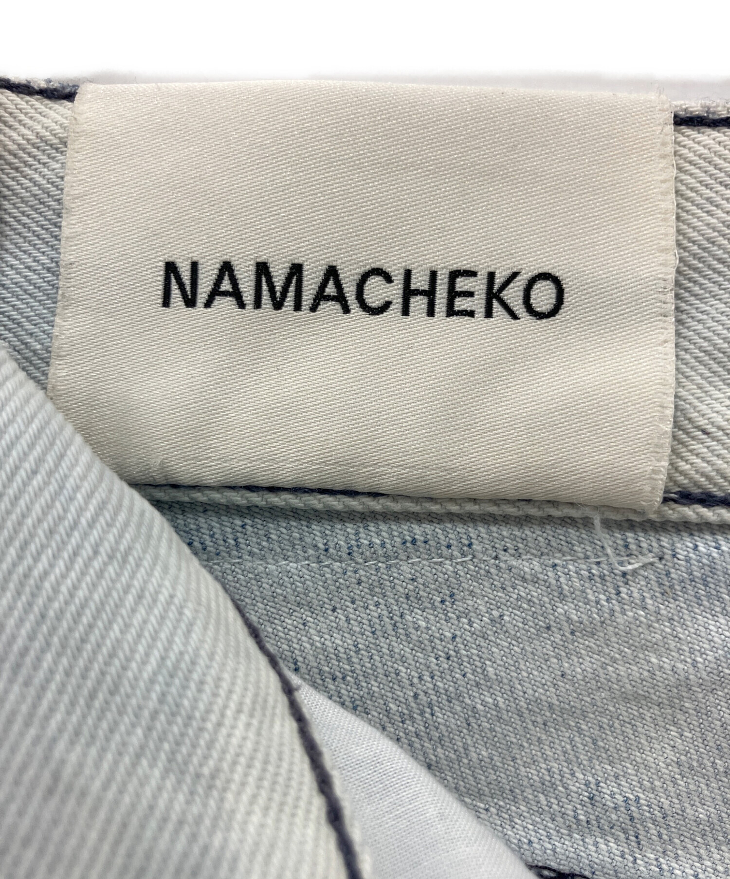 中古・古着通販】NAMACHEKO (ナマチェコ) デニムパンツ インディゴ