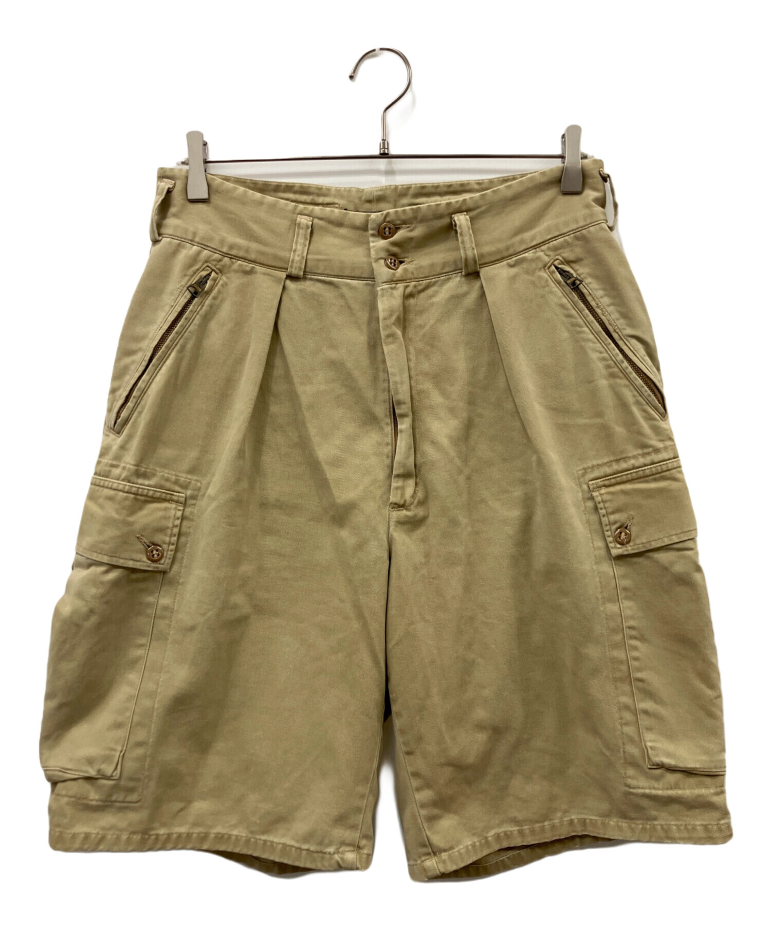 中古・古着通販】RRL (ダブルアールエル) カーゴショートパンツ カーキ