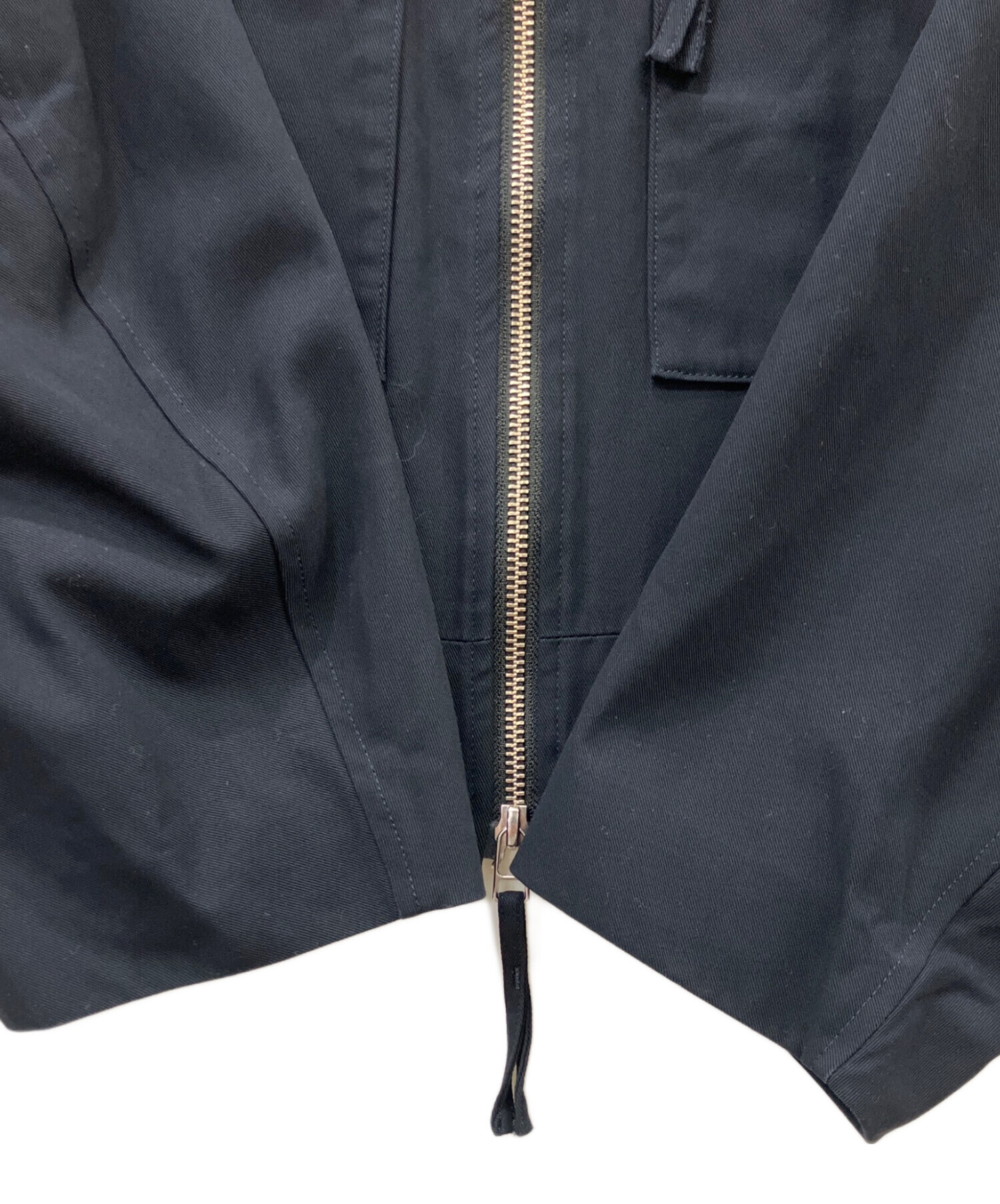 中古・古着通販】URU (ウル) ジップジャケット ブラック サイズ:size1