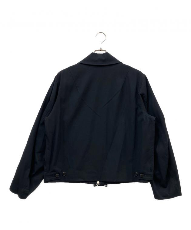 中古・古着通販】URU (ウル) ジップジャケット ブラック サイズ:size1