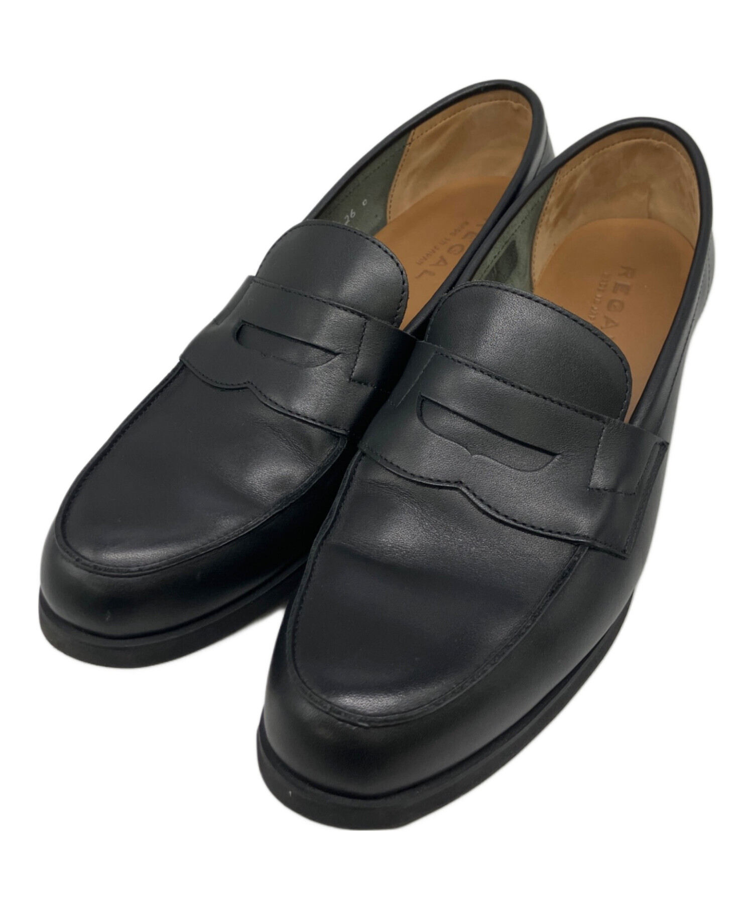 REGAL リーガル未使用品　　ローファー 中古・古着通販】REGAL (リーガル) ローファー ブラック サイズ:26cm