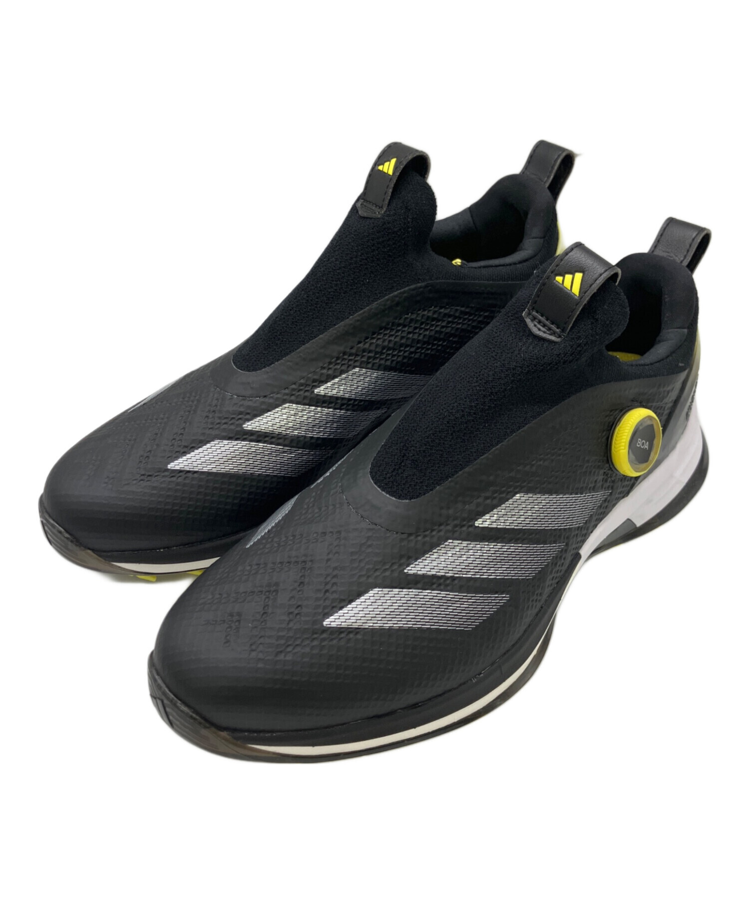 中古・古着通販】adidas (アディダス) ゴルフシューズ ブラック サイズ