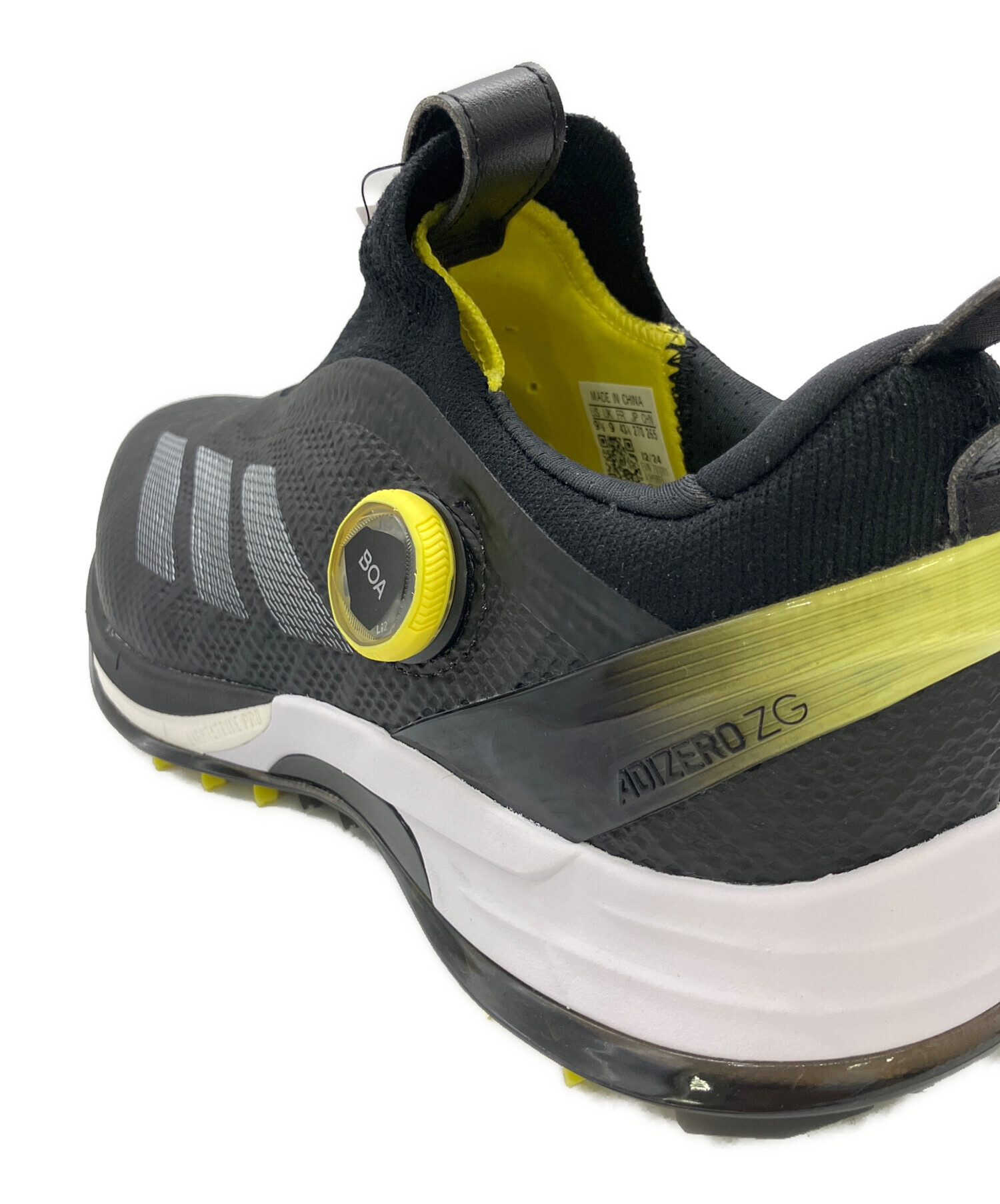 アデダス　ゴルフシューズ　27センチ　新品未使用 中古・古着通販】adidas (アディダス) ゴルフシューズ ブラック サイズ