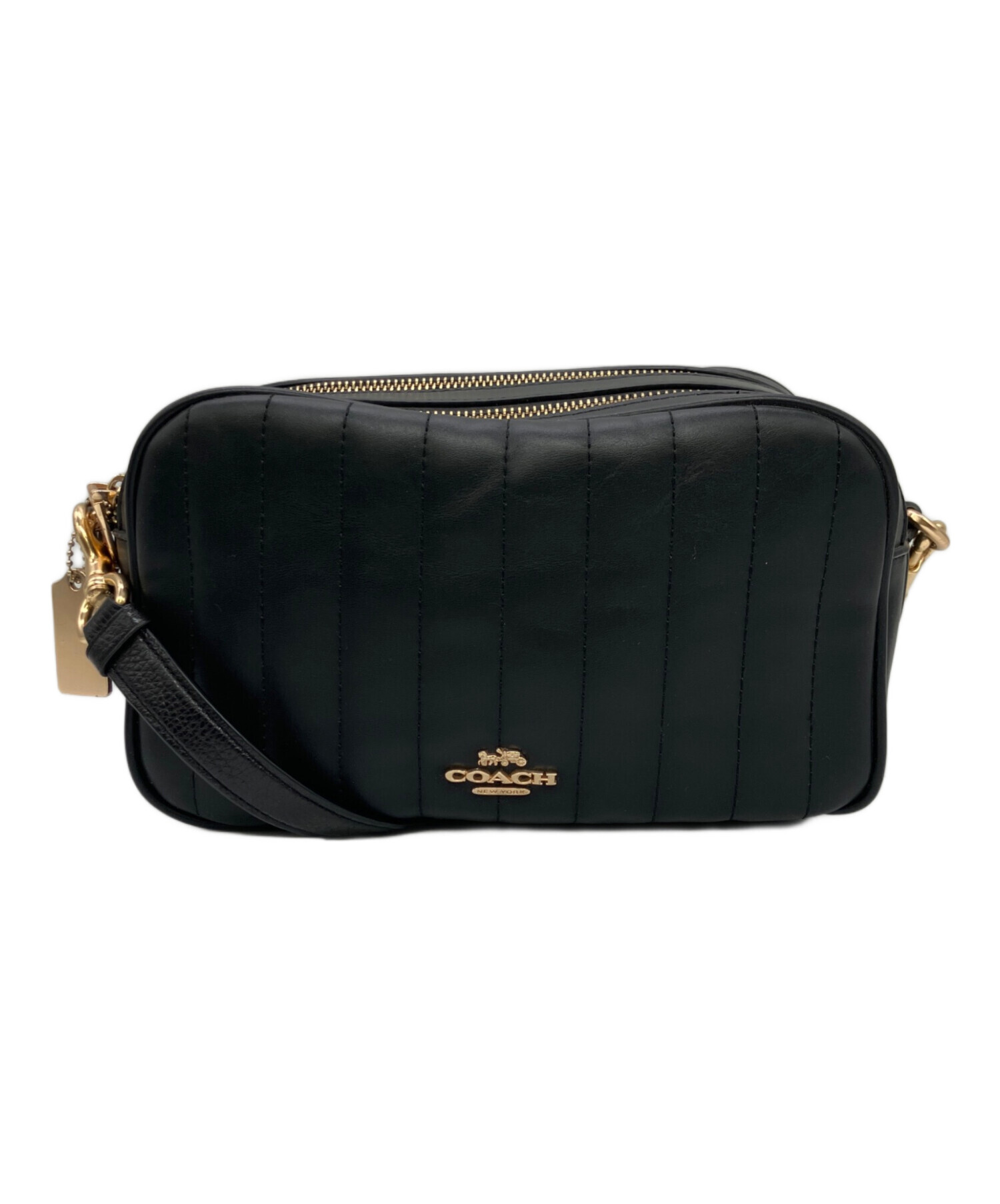 中古・古着通販】COACH (コーチ) ショルダーバッグ ブラック｜ブランド