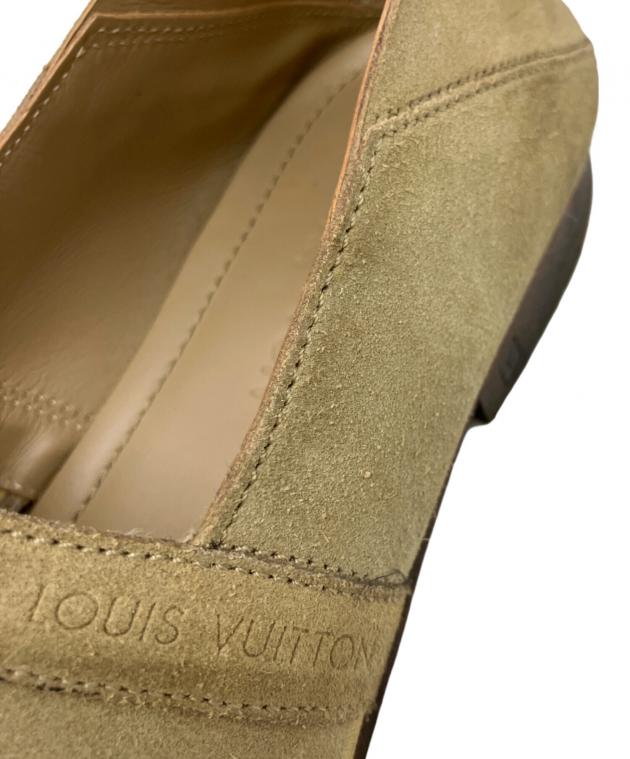 中古・古着通販】LOUIS VUITTON (ルイ ヴィトン) ローファー オリーブ