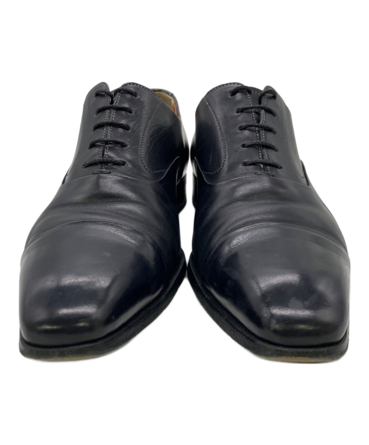 中古・古着通販】Santoni (サントーニ) レザーシューズ ブラック 
