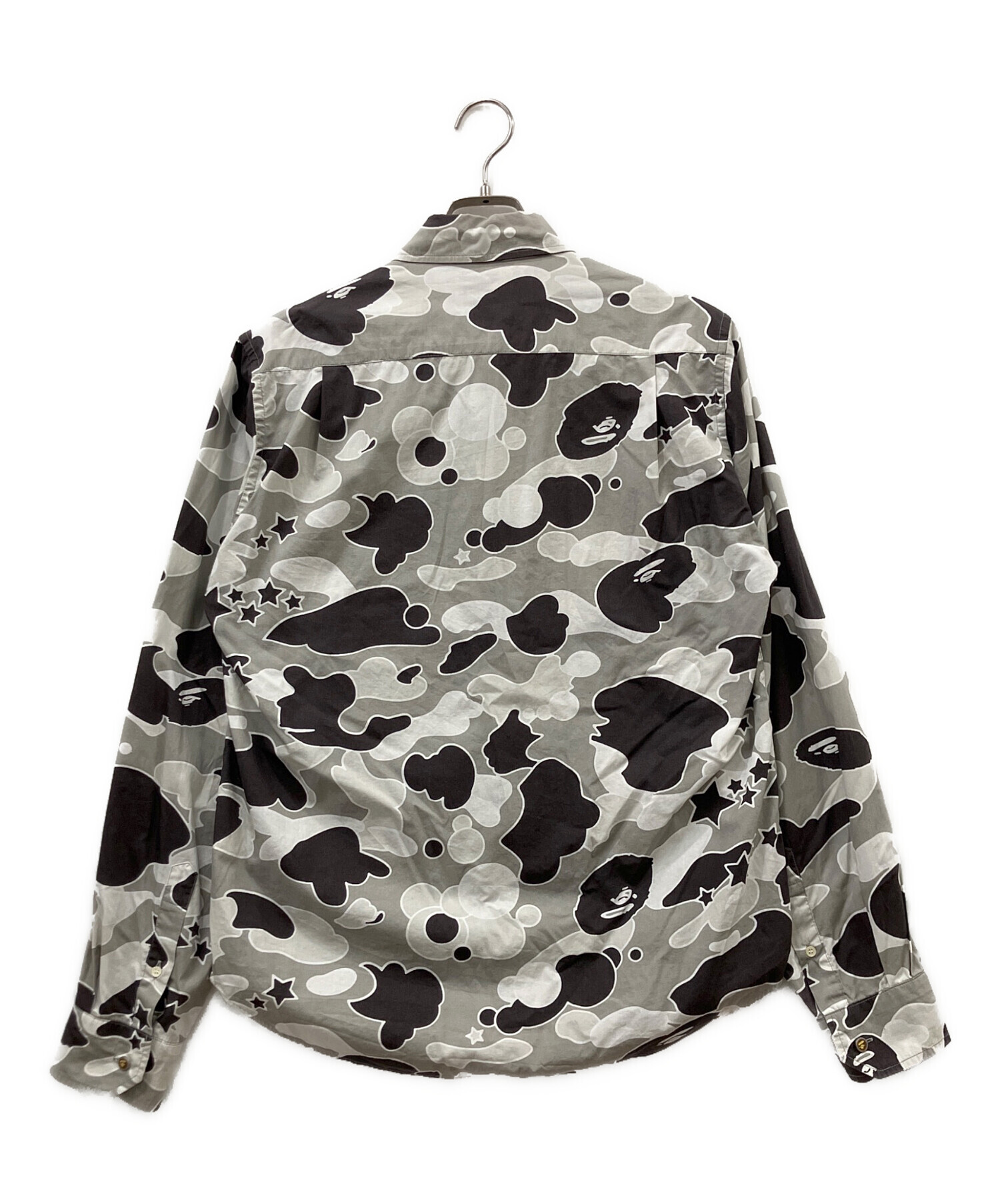 中古・古着通販】A BATHING APE (アベイシングエイプ) 長袖シャツ