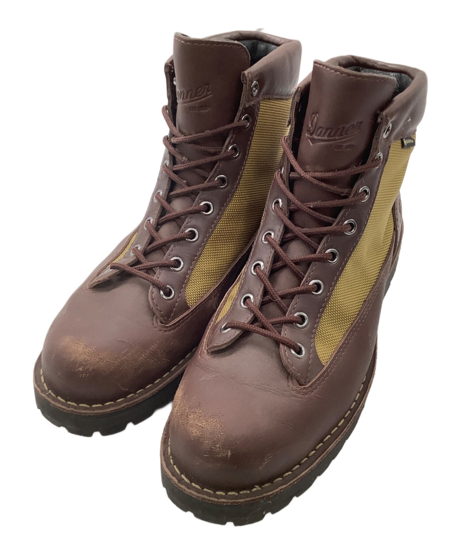 中古・古着通販】Danner (ダナー) ブーツ ブラウン×オリーブ サイズ 