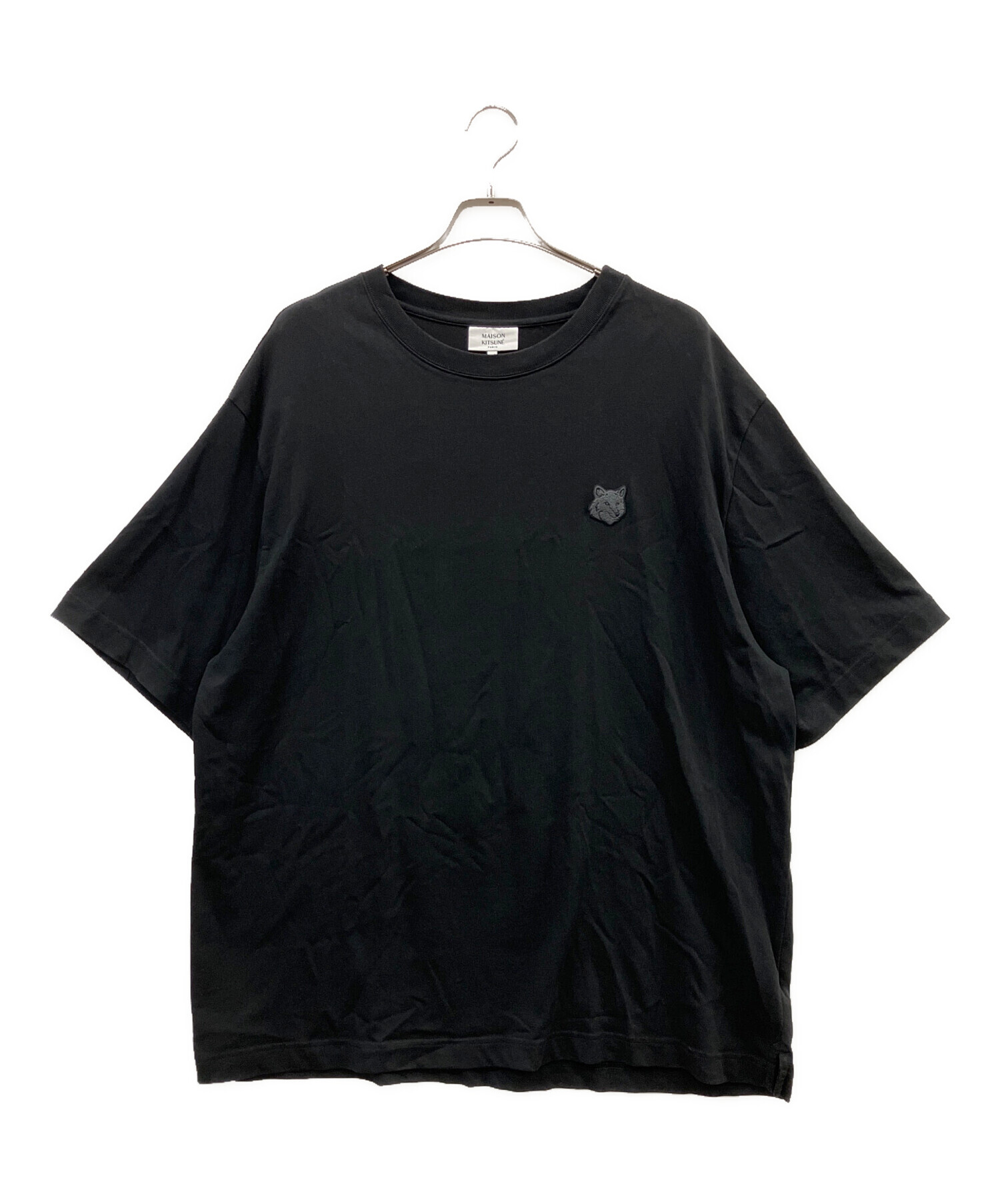中古・古着通販】maison kitsune (メゾンキツネ) Tシャツ ブラック