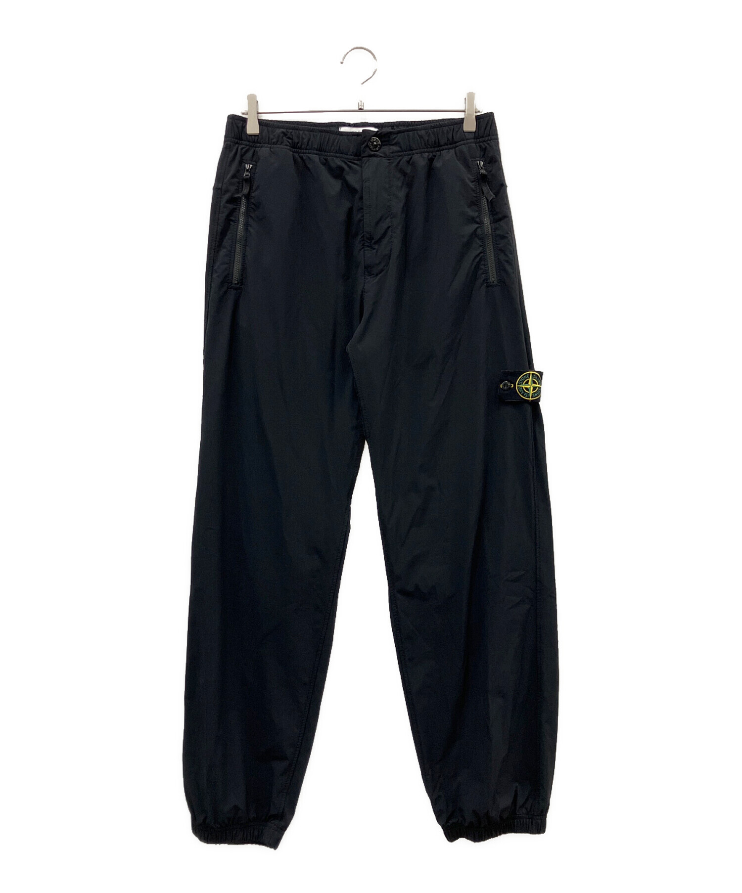 Stone  ナイロンパンツ ブラック 中古・古着通販】STONE ISLAND (ストーンアイランド) ナイロンパンツ