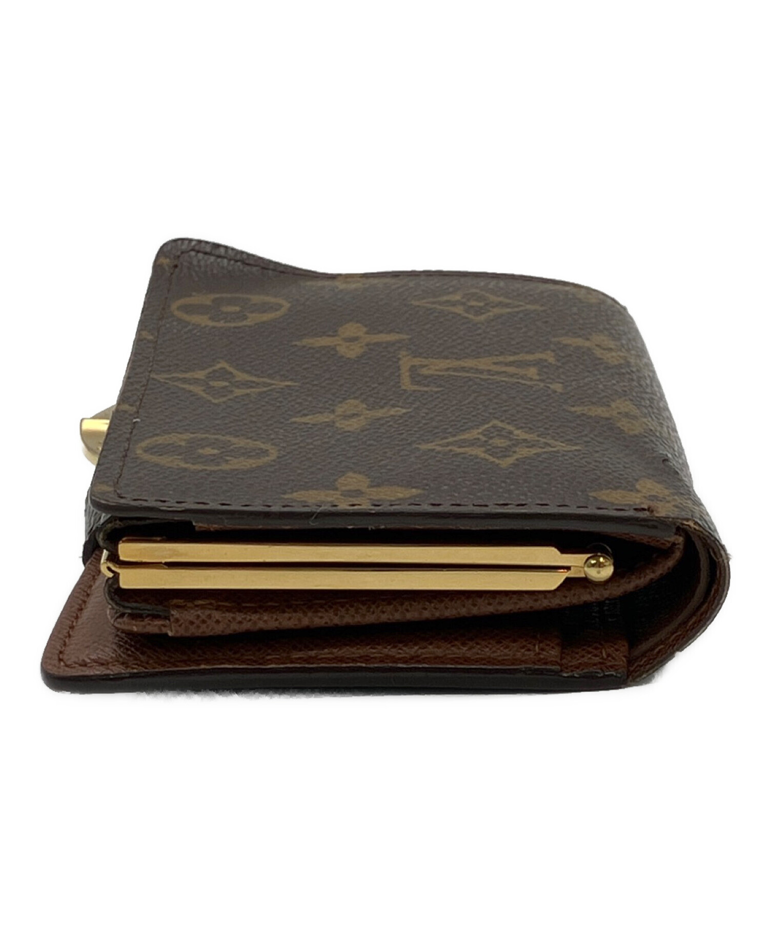 LOUIS VUITTON ルイヴィトン サイフ 財布 がま口財布 中古・古着通販】LOUIS VUITTON (ルイ ヴィトン) がま口財布｜ブランド