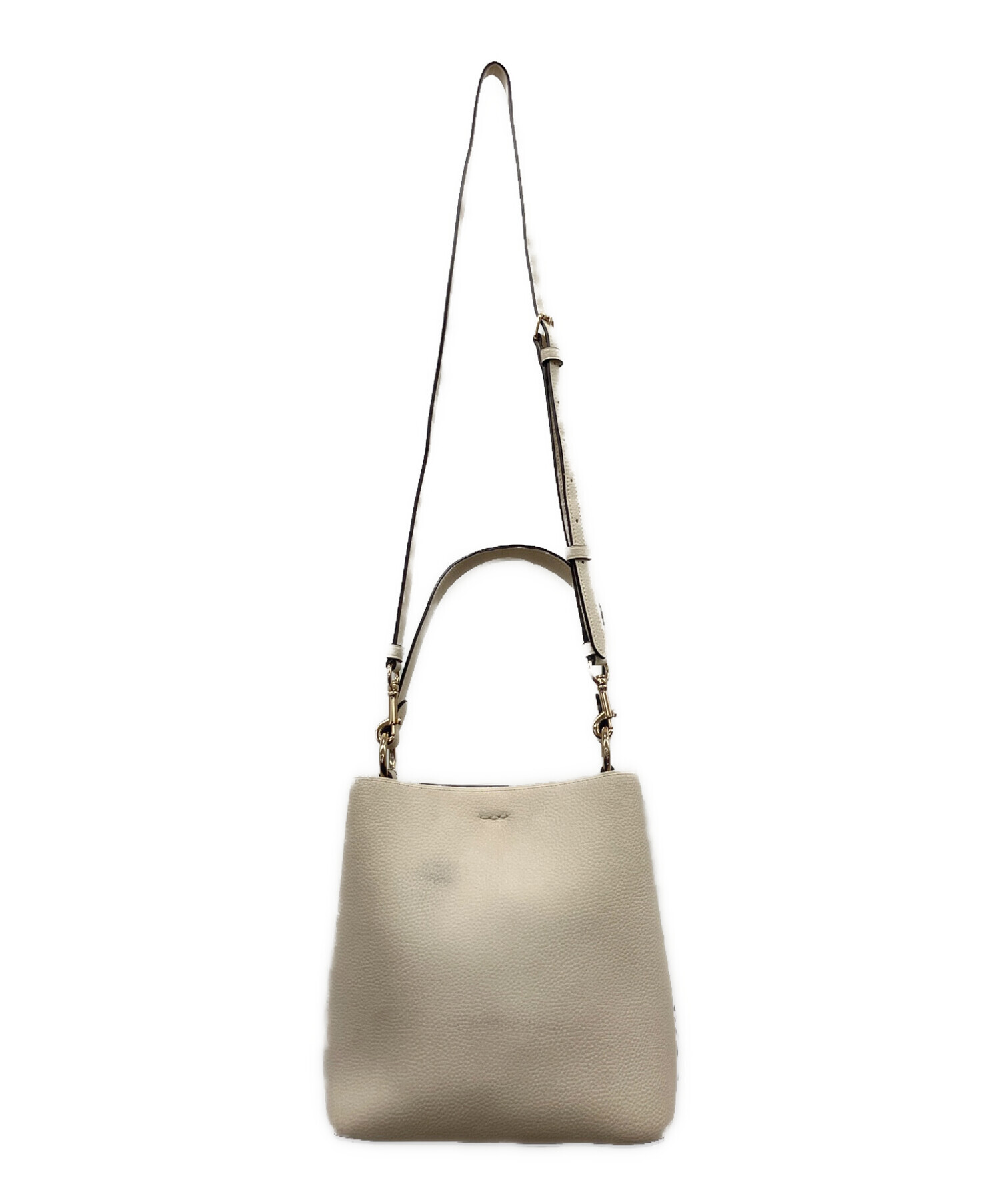 中古・古着通販】COACH (コーチ) 2WAYショルダーバッグ ホワイト