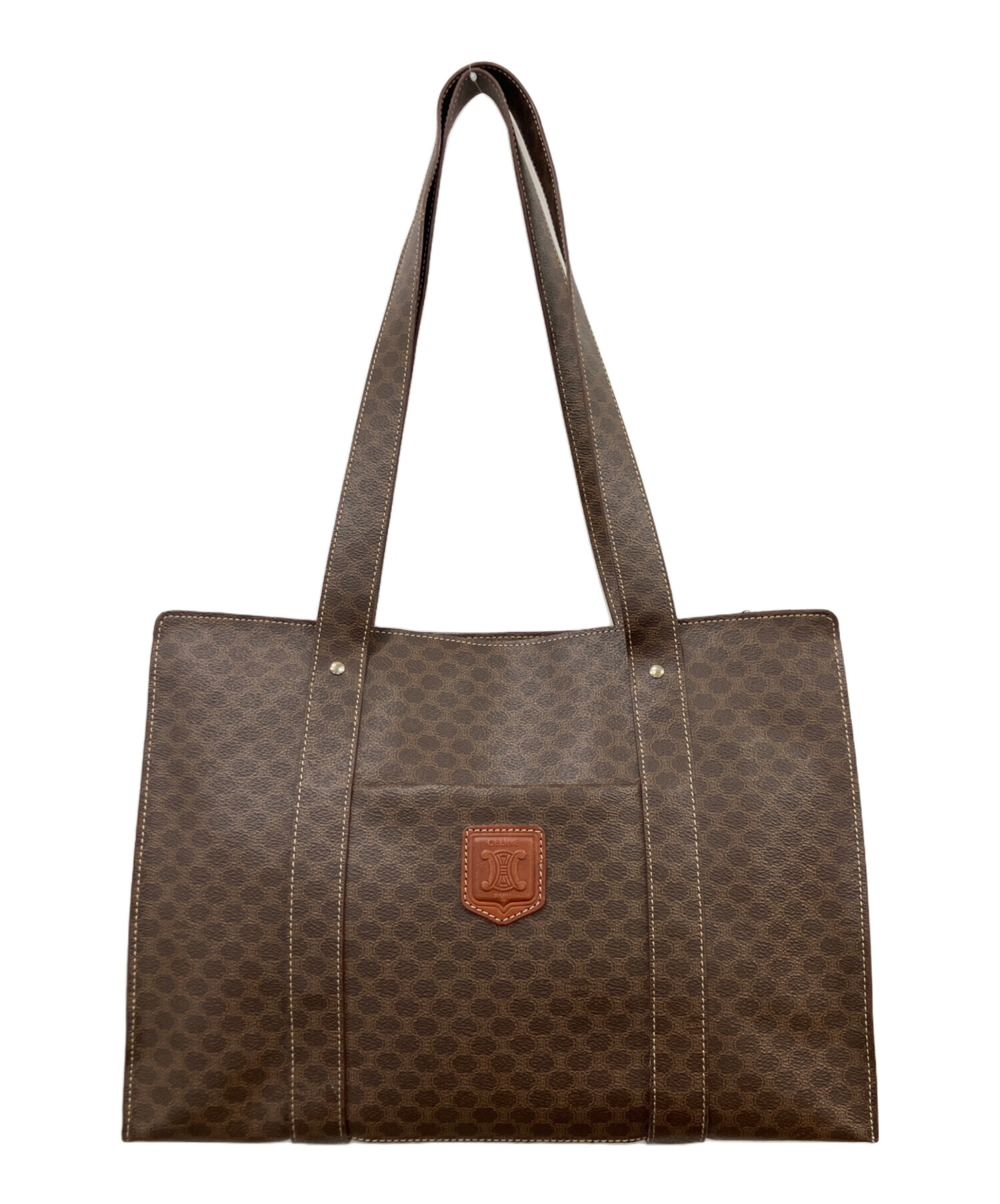 中古・古着通販】CELINE (セリーヌ) トートバッグ ブラウン｜ブランド