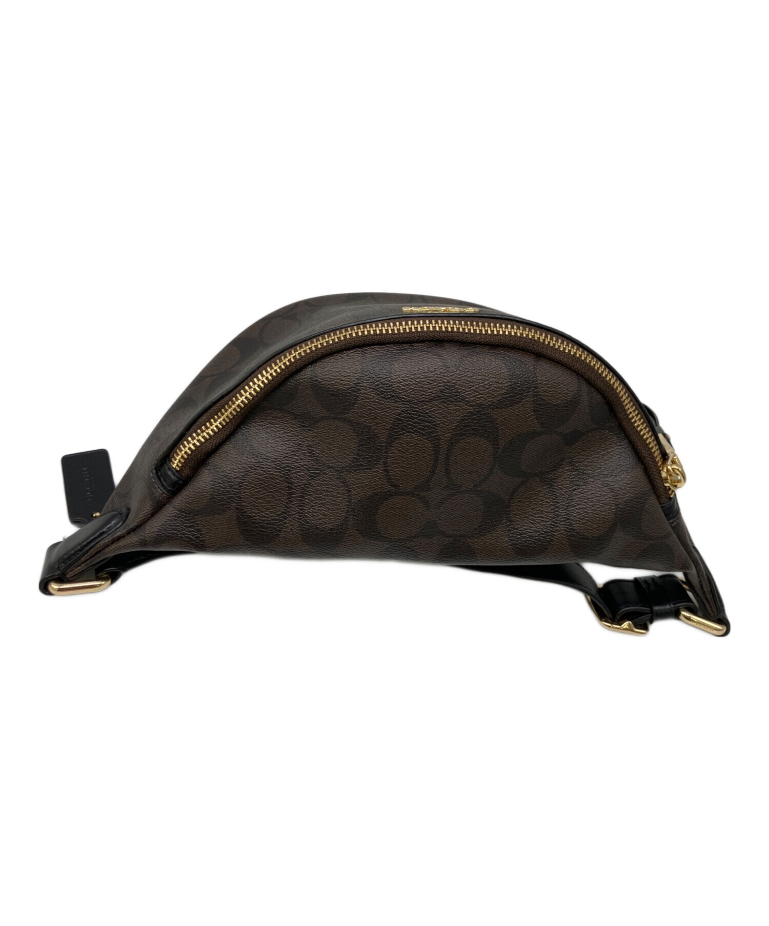 中古・古着通販】COACH (コーチ) ウエストバッグ ブラウン｜ブランド