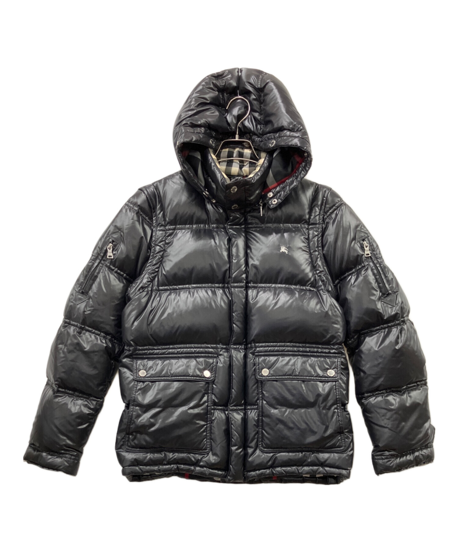 Burberry BLACK LABEL ダウンジャケット　半袖 中古・古着通販】BURBERRY BLACK LABEL (バーバリーブラックレーベル