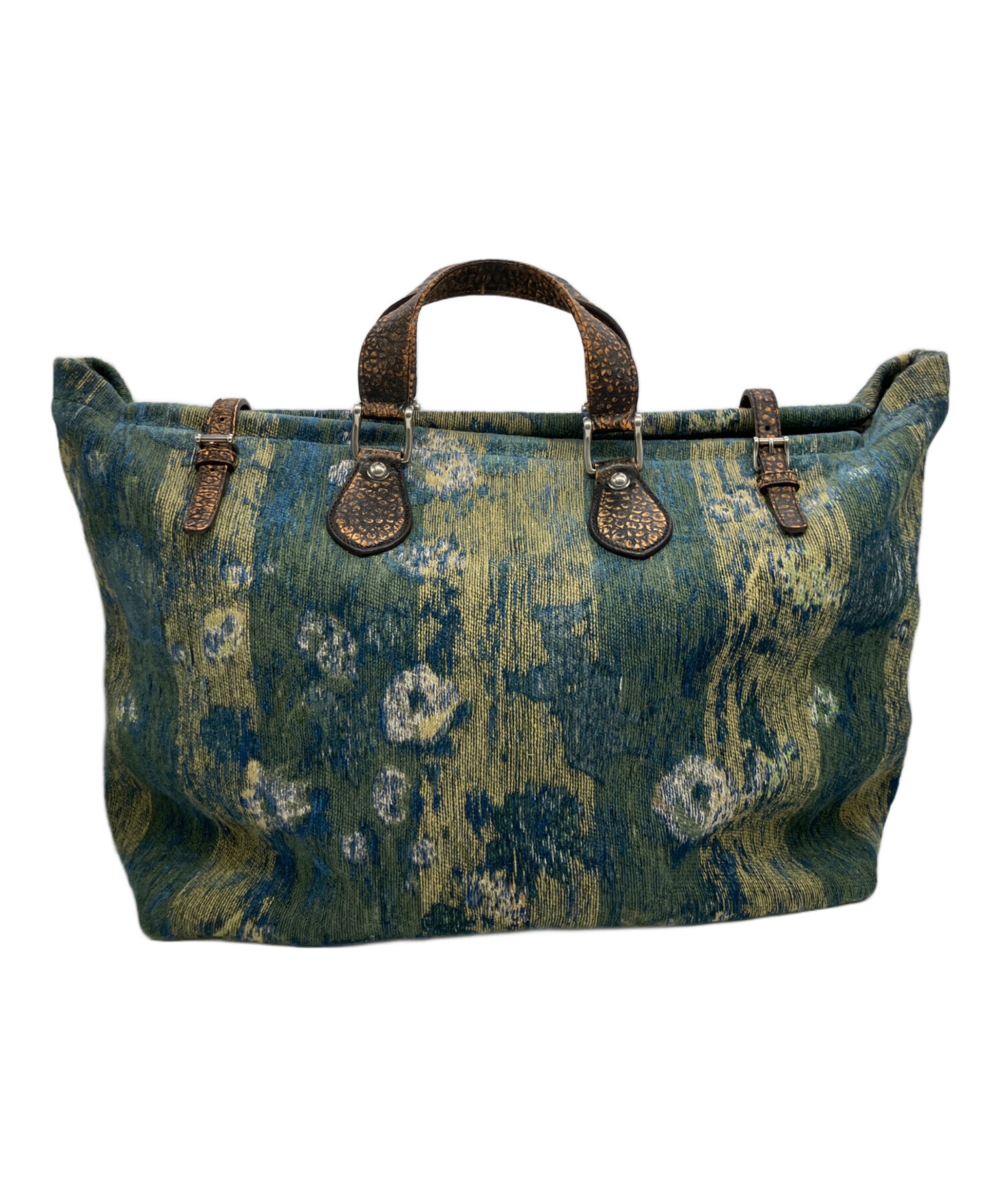 正規品　中古　GUCCI グッチ　かばん　ハンドバッグ 中古・古着通販】GUCCI (グッチ) ハンドバッグ グリーン｜ブランド