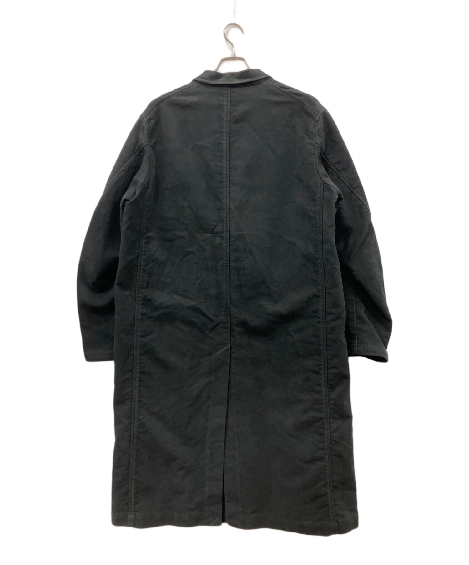中古・古着通販】COMOLI (コモリ) コート ブラック サイズ:3｜ブランド