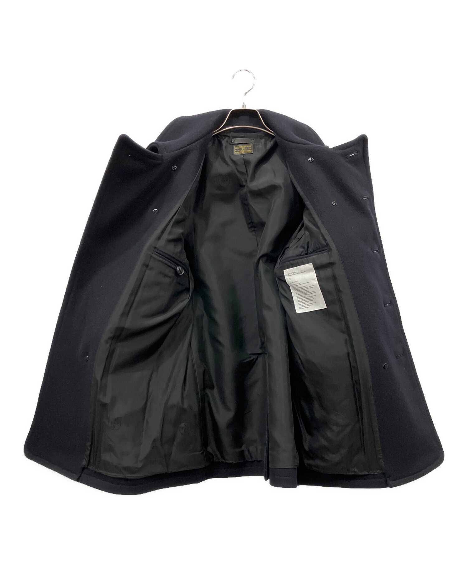 中古・古着通販】WTAPS (ダブルタップス) Pコート ネイビー サイズ
