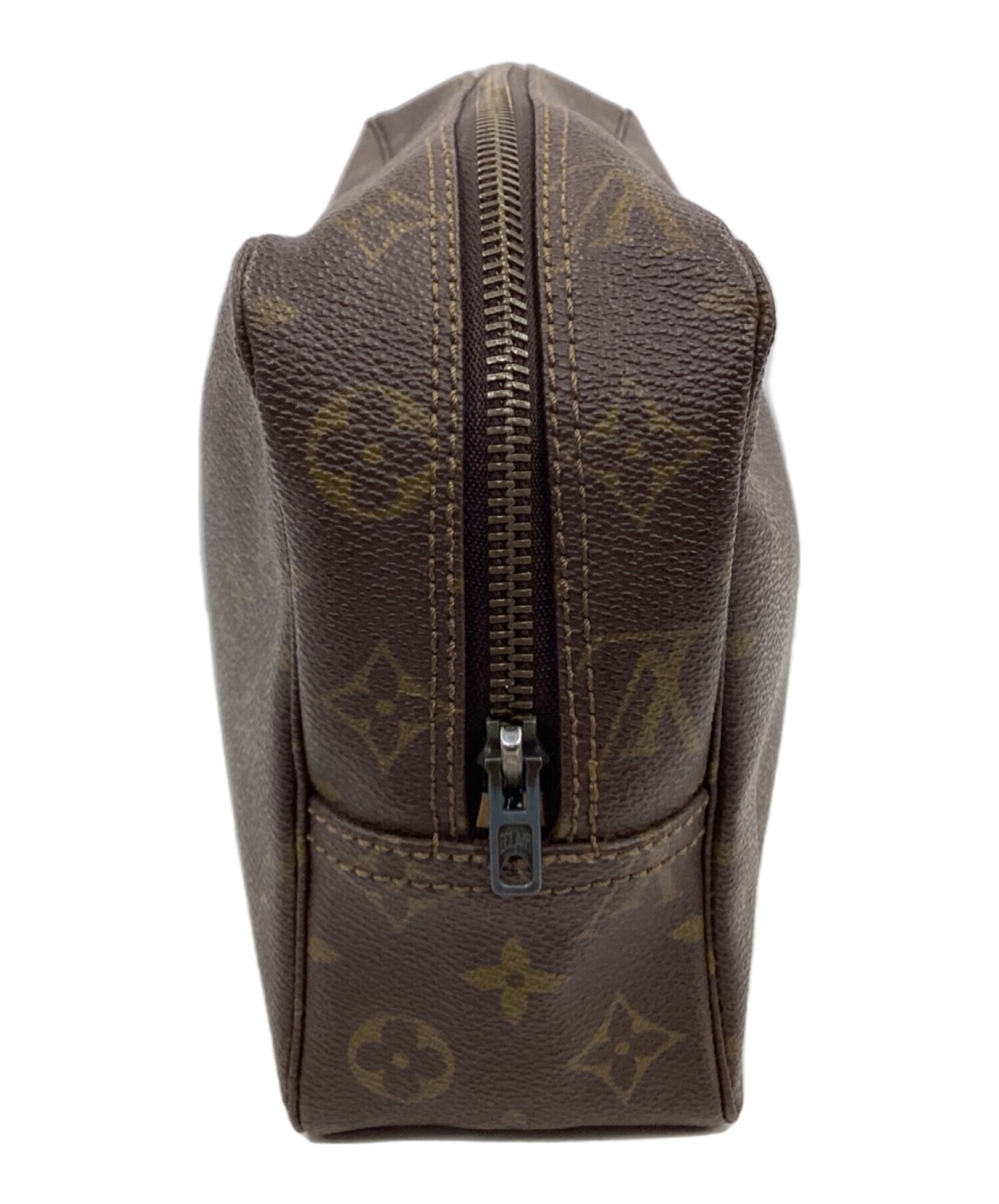 鑑定済】LOUIS VUITTON トゥルーストワレット28 クラッチ ポーチ 中古 