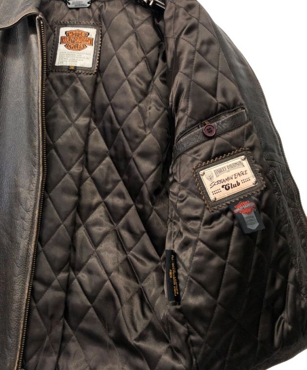 パ*ル様 Harley Davidson レザーライダースジャケット 36 パ*ル様