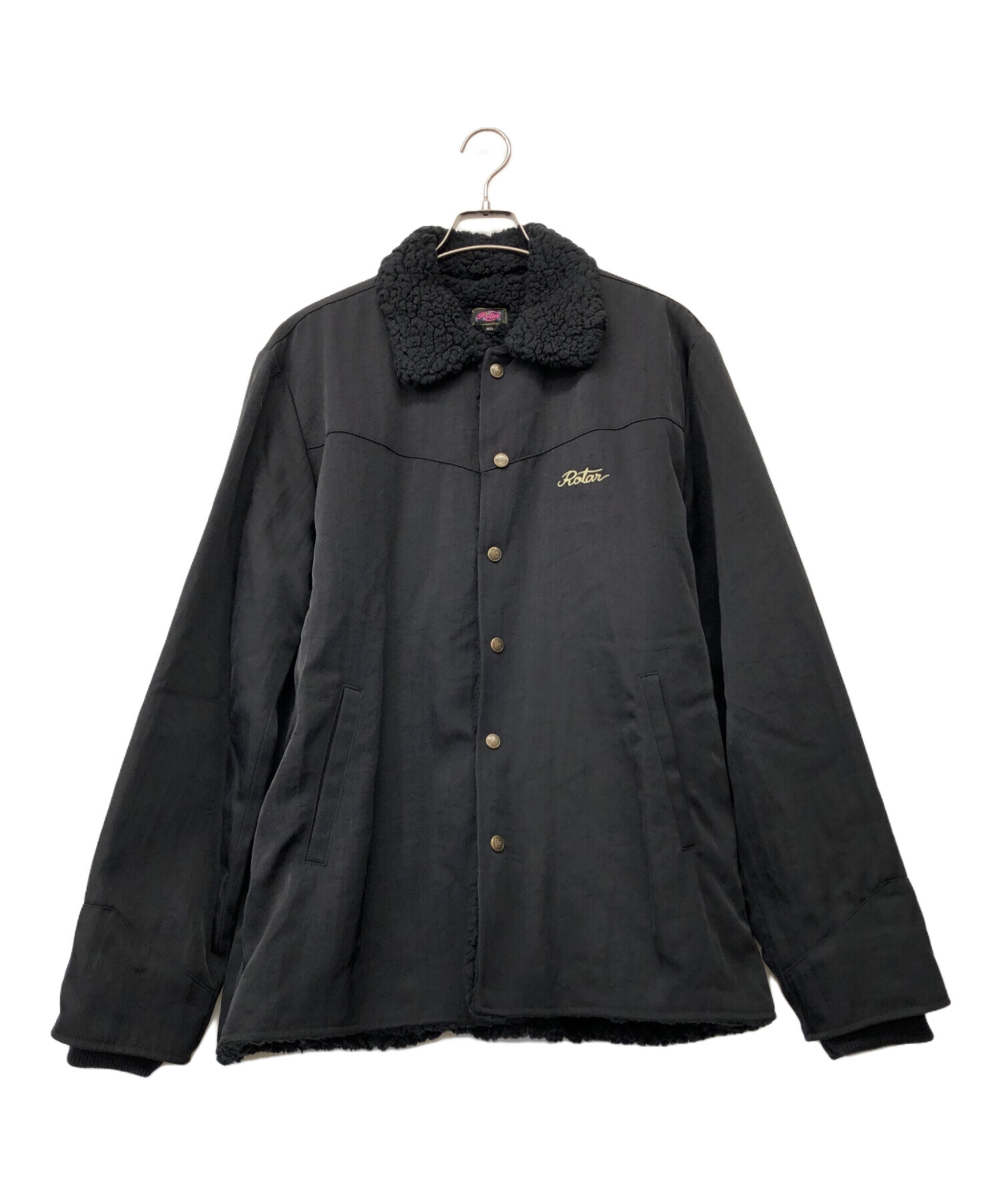 中古・古着通販】ROTAR (ローター) ナイロンランチジャケット ブラック