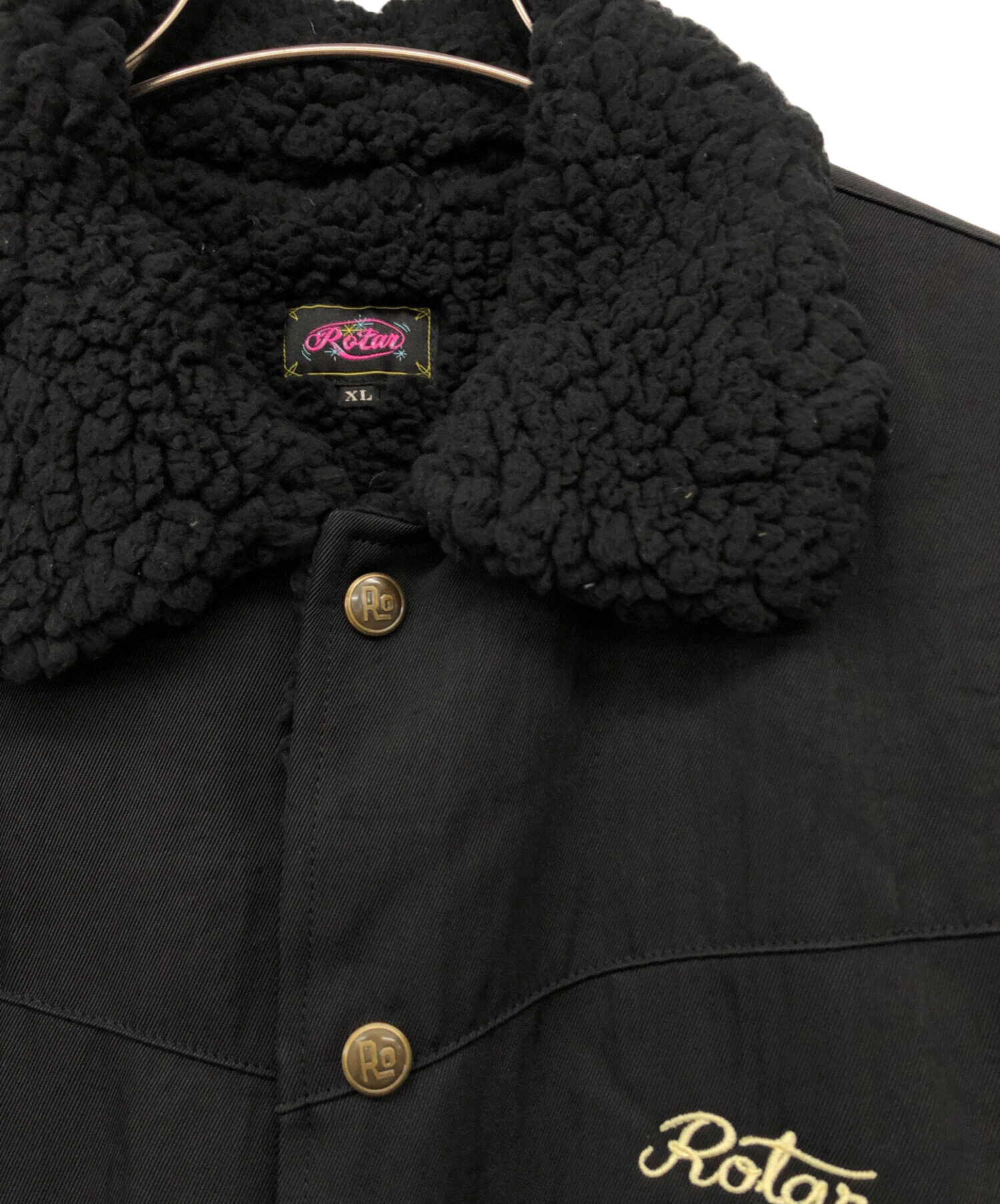 Rotar ボア　コート　美品　Lサイズ Light Melton Boa Ranch Jacket | ROTAR | ローター