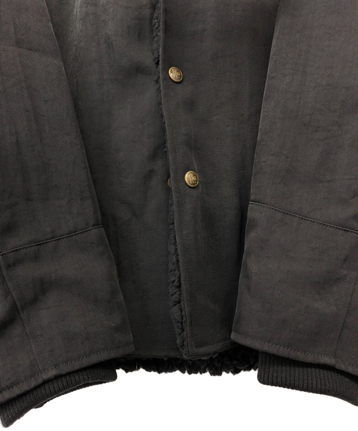 中古・古着通販】ROTAR (ローター) ナイロンランチジャケット ブラック